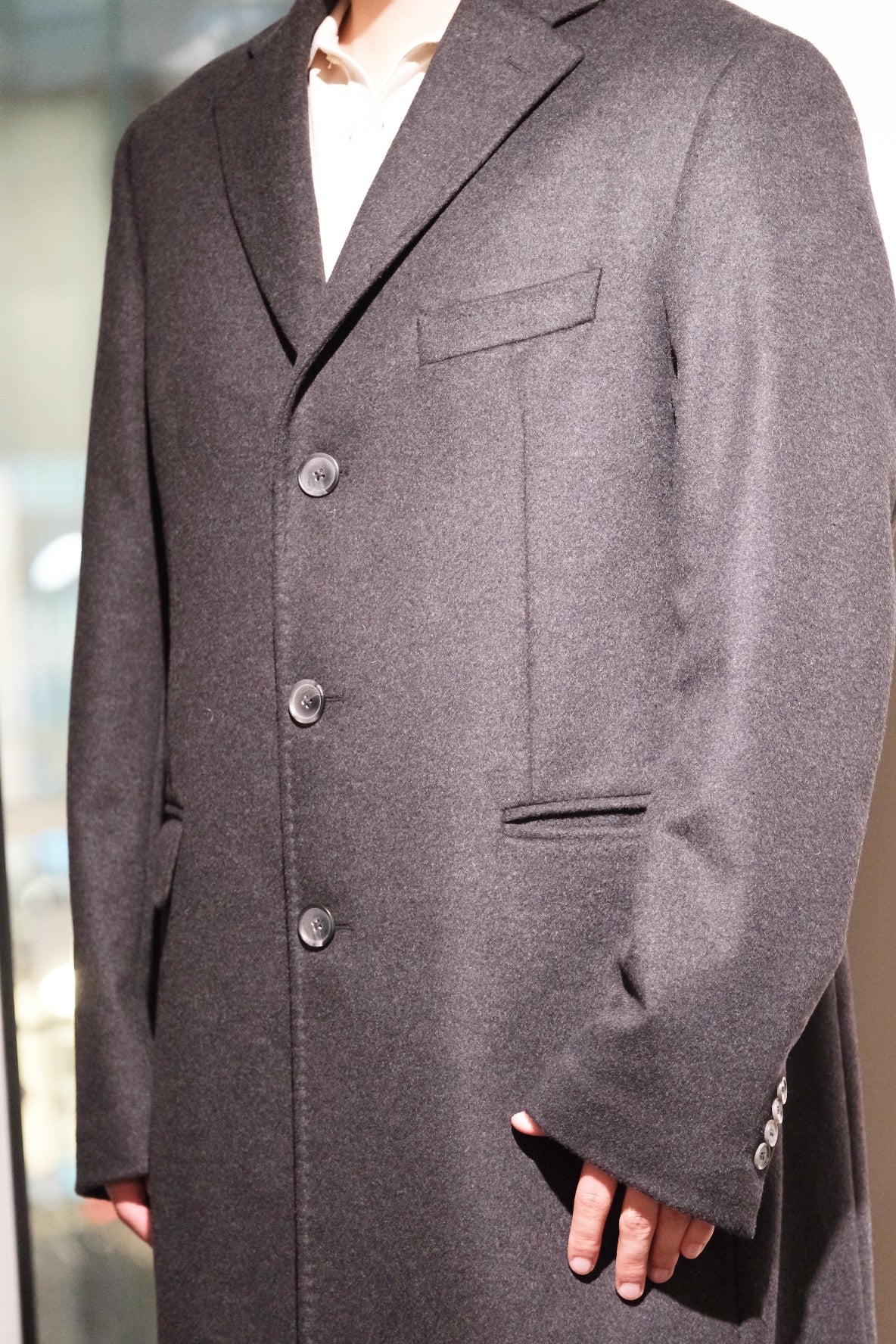 LACROSSE Wool-Cashmere Overcoat - EU 54