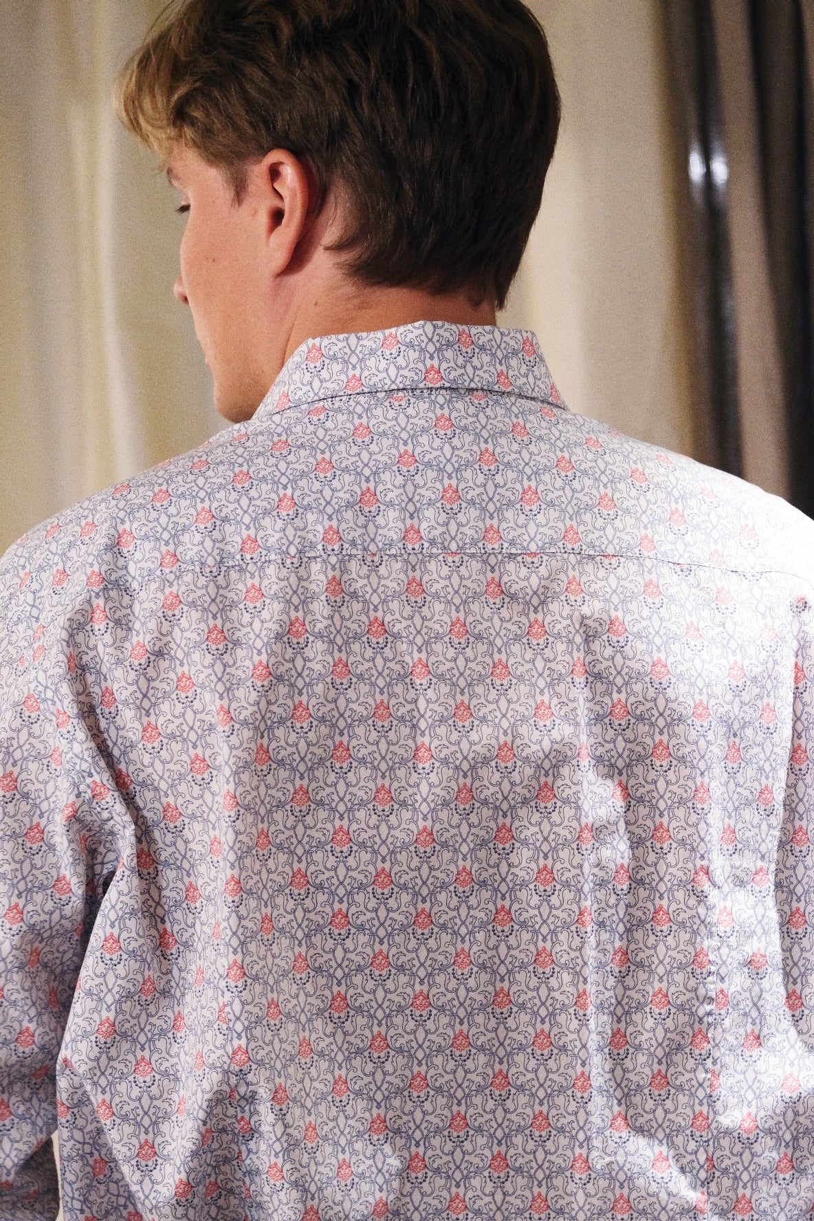 PRADA Men’s Printed Cotton Shirt