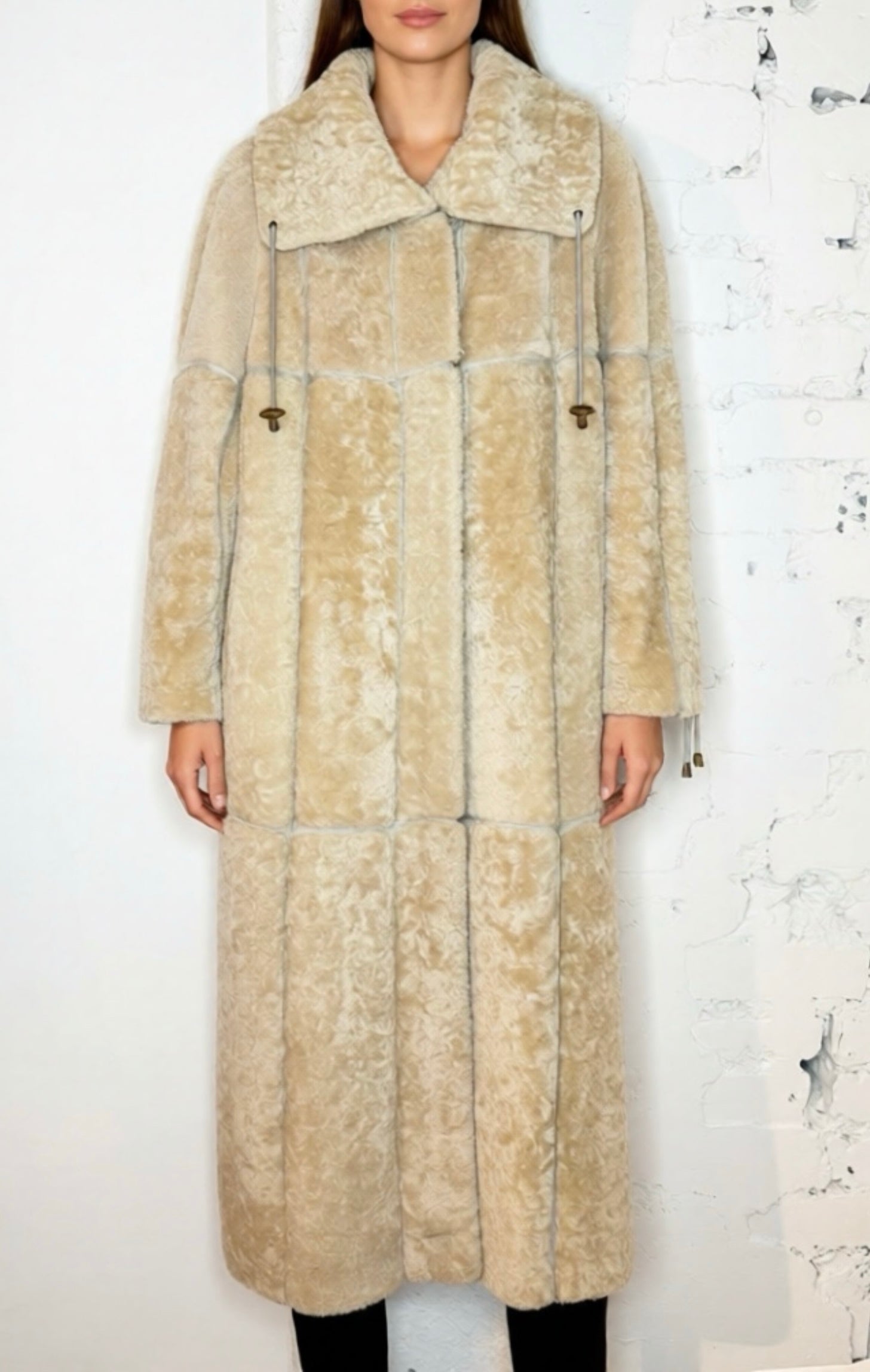 Tuula Koski Long Shearling Coat