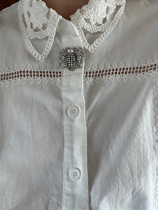 Faith Button Cover – Sterling Serenity