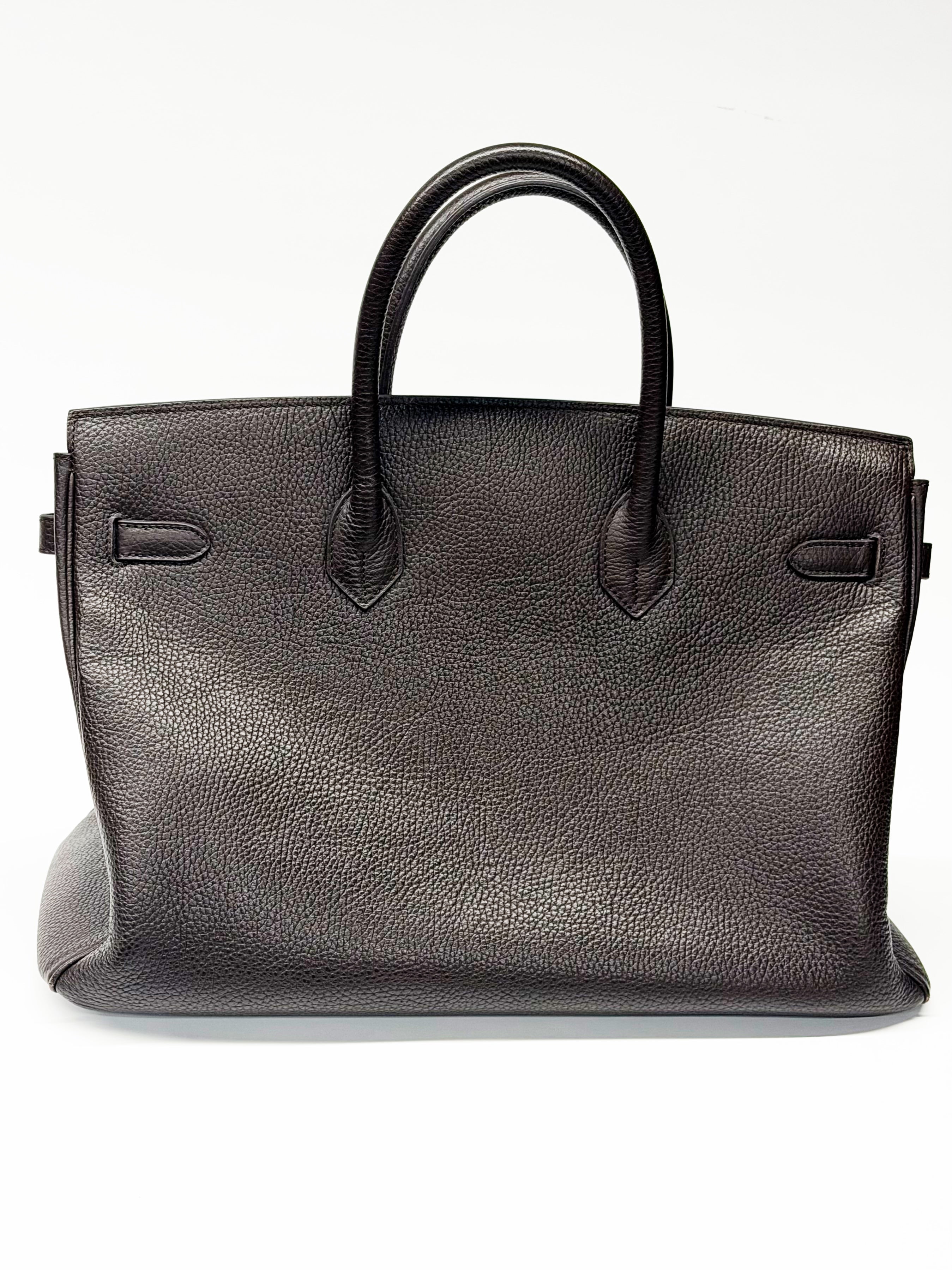 Hermès Birkin 40 Etoupe Togo Leather Palladium Hardware 2011 Investment Piece