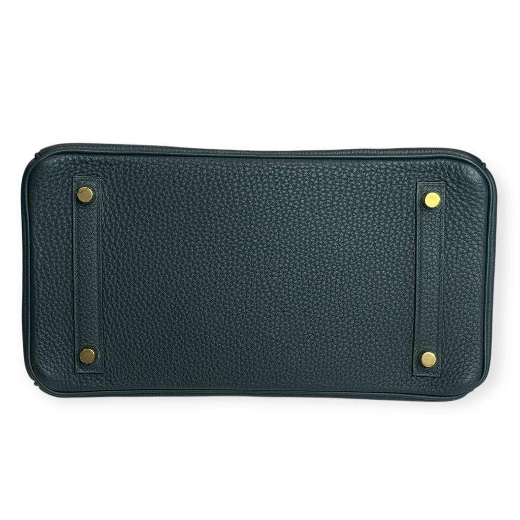 Hermès Birkin 30 — Vert Cypress Togo Leather, Gold Hardware (Stamp C)