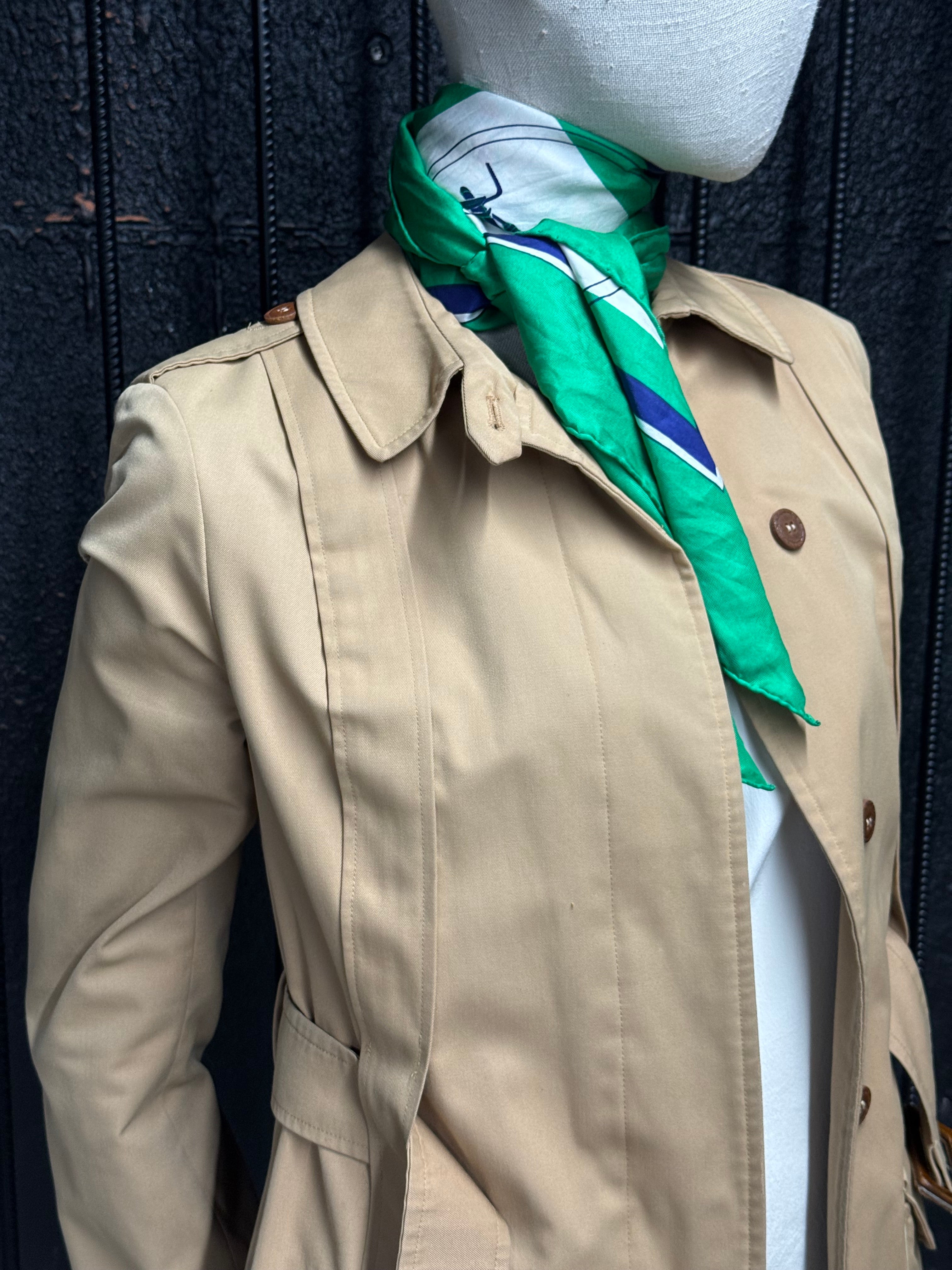 Vintage Burberry’s Trench Coat Made in England