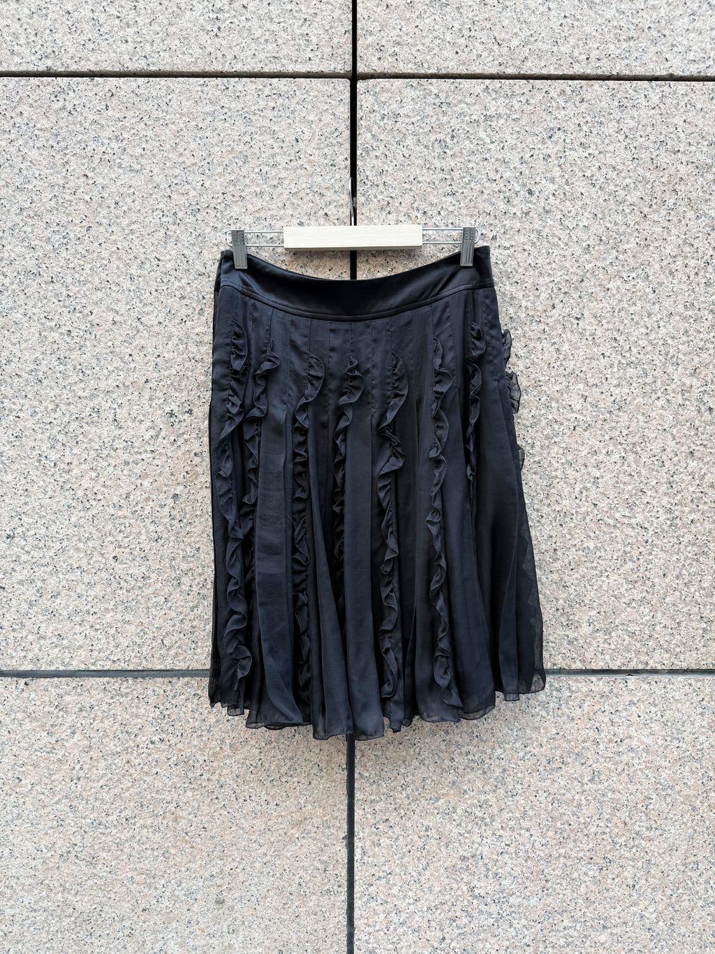 D&G Silk Ruffle Skirt