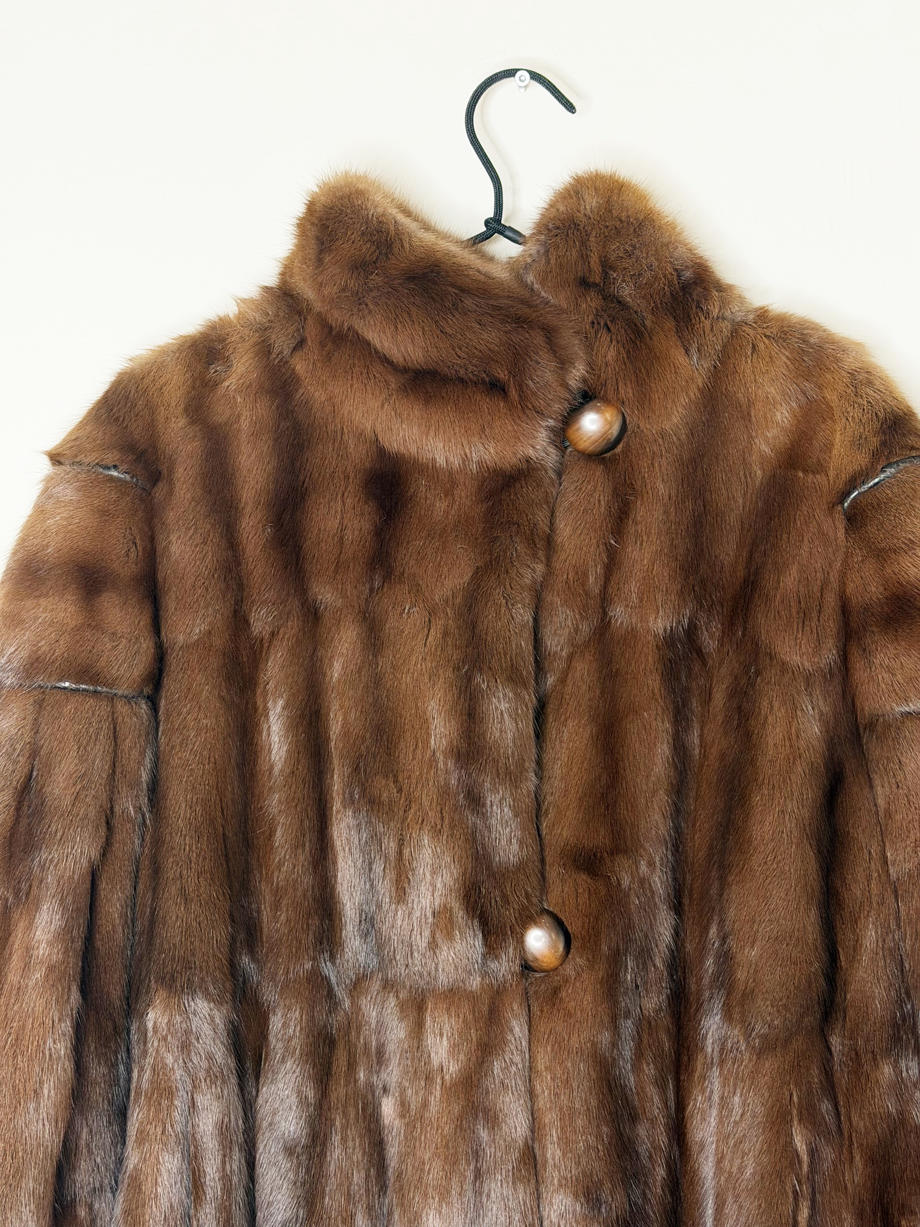 Studio H. Olsen Vintage Mink Fur Coat