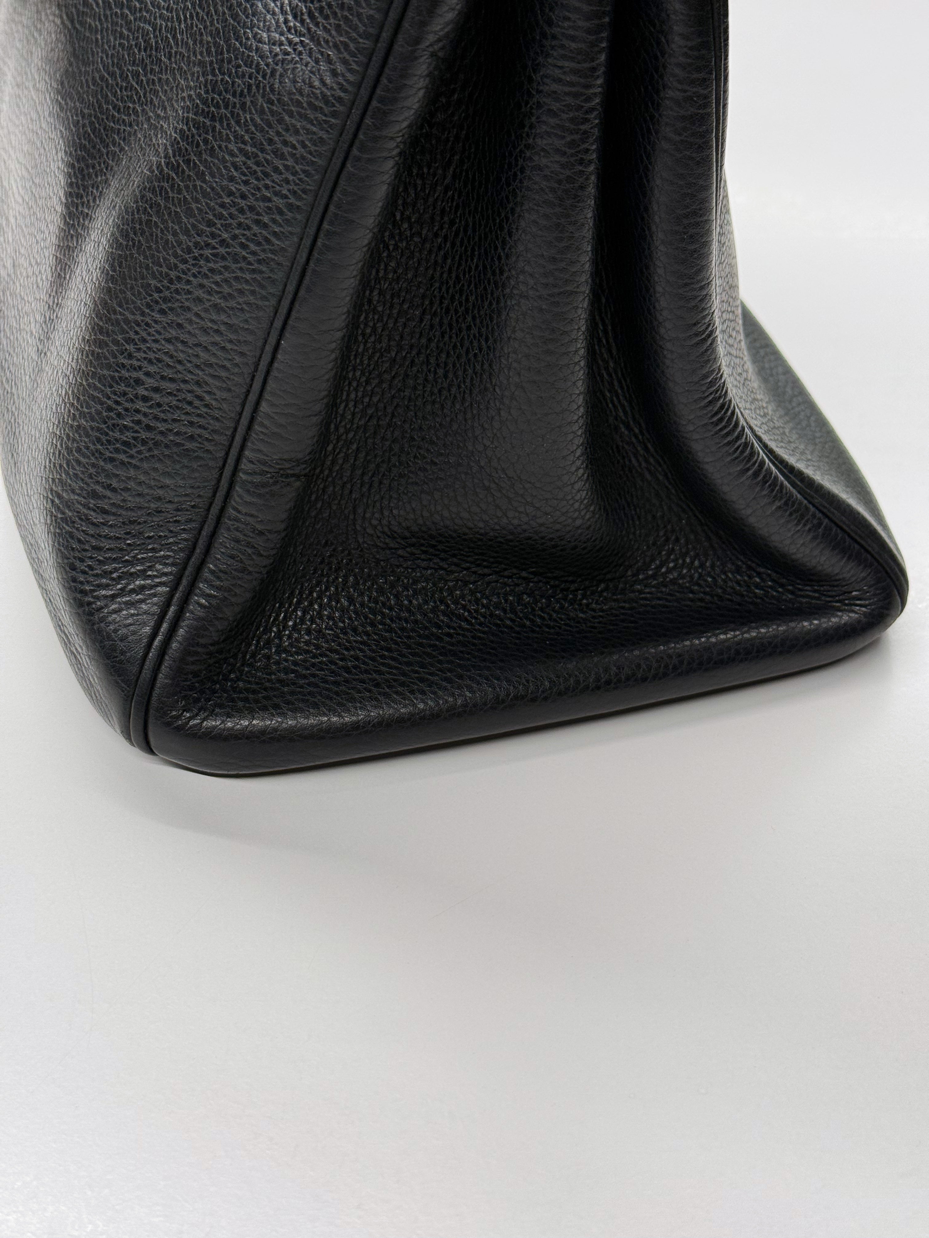 Hermès Birkin 35 Black Togo Leather Bag with Gold Hardware