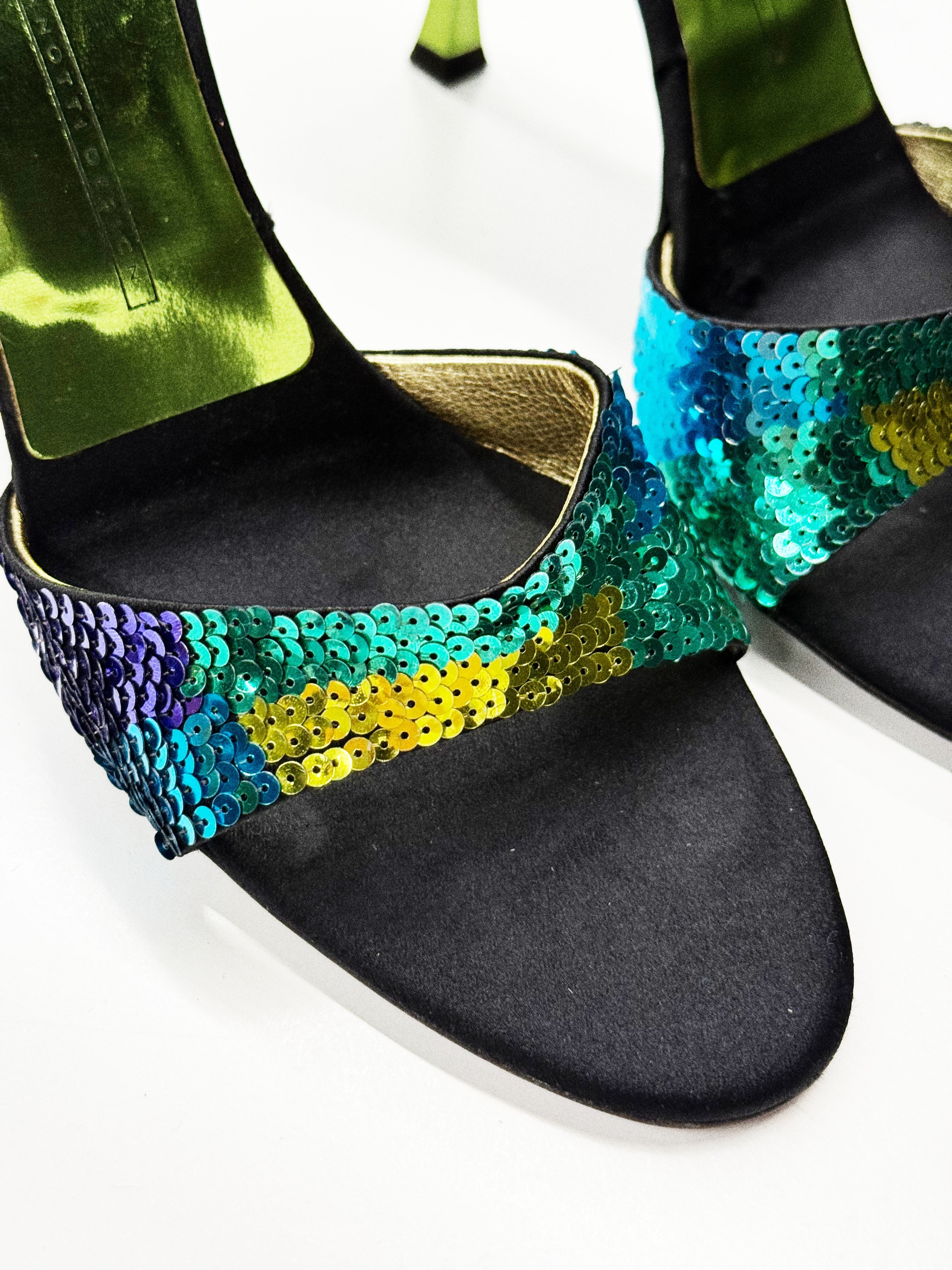 Giuseppe Zanotti Sequin Sandals