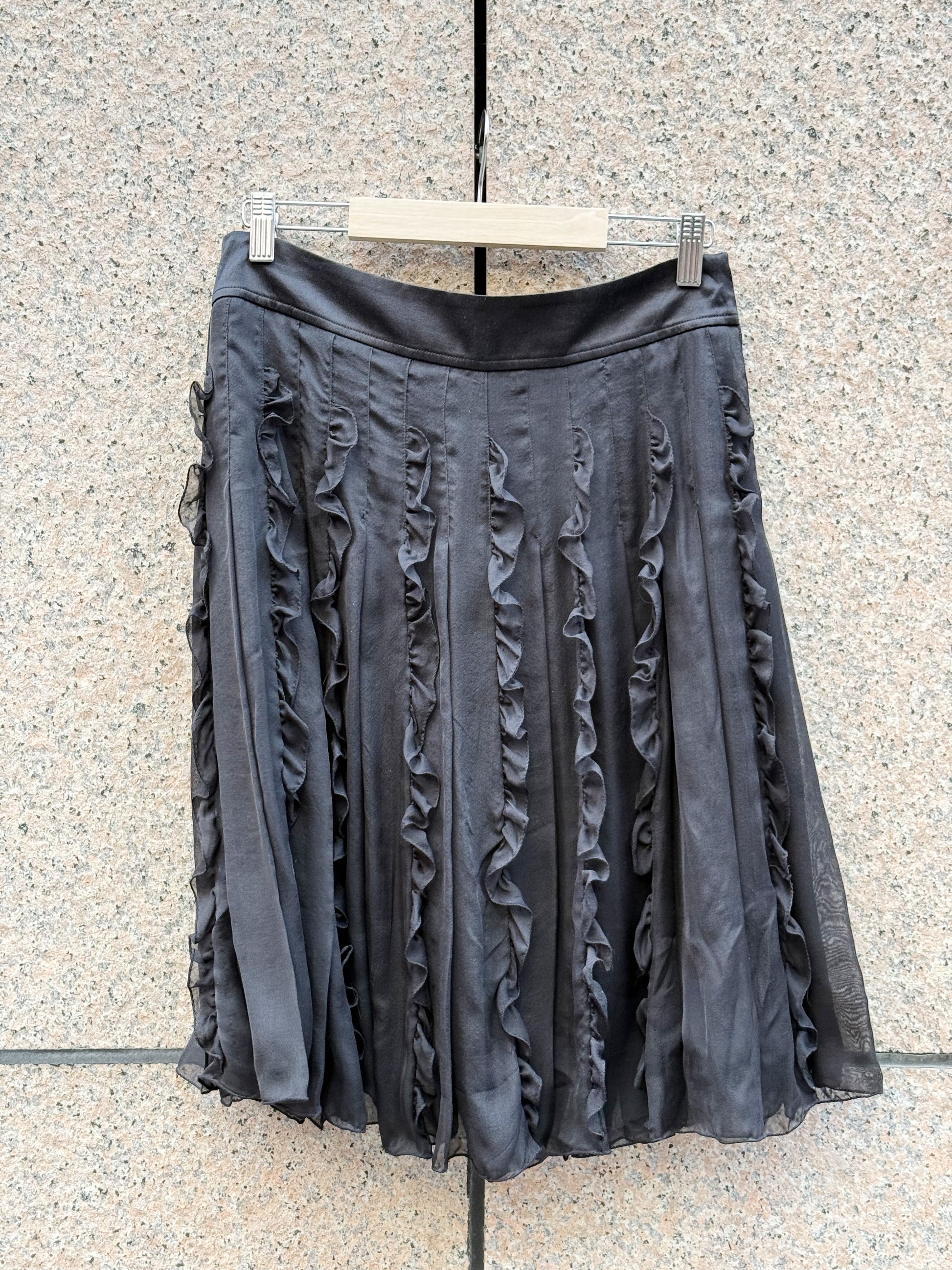 D&G Silk Ruffle Skirt