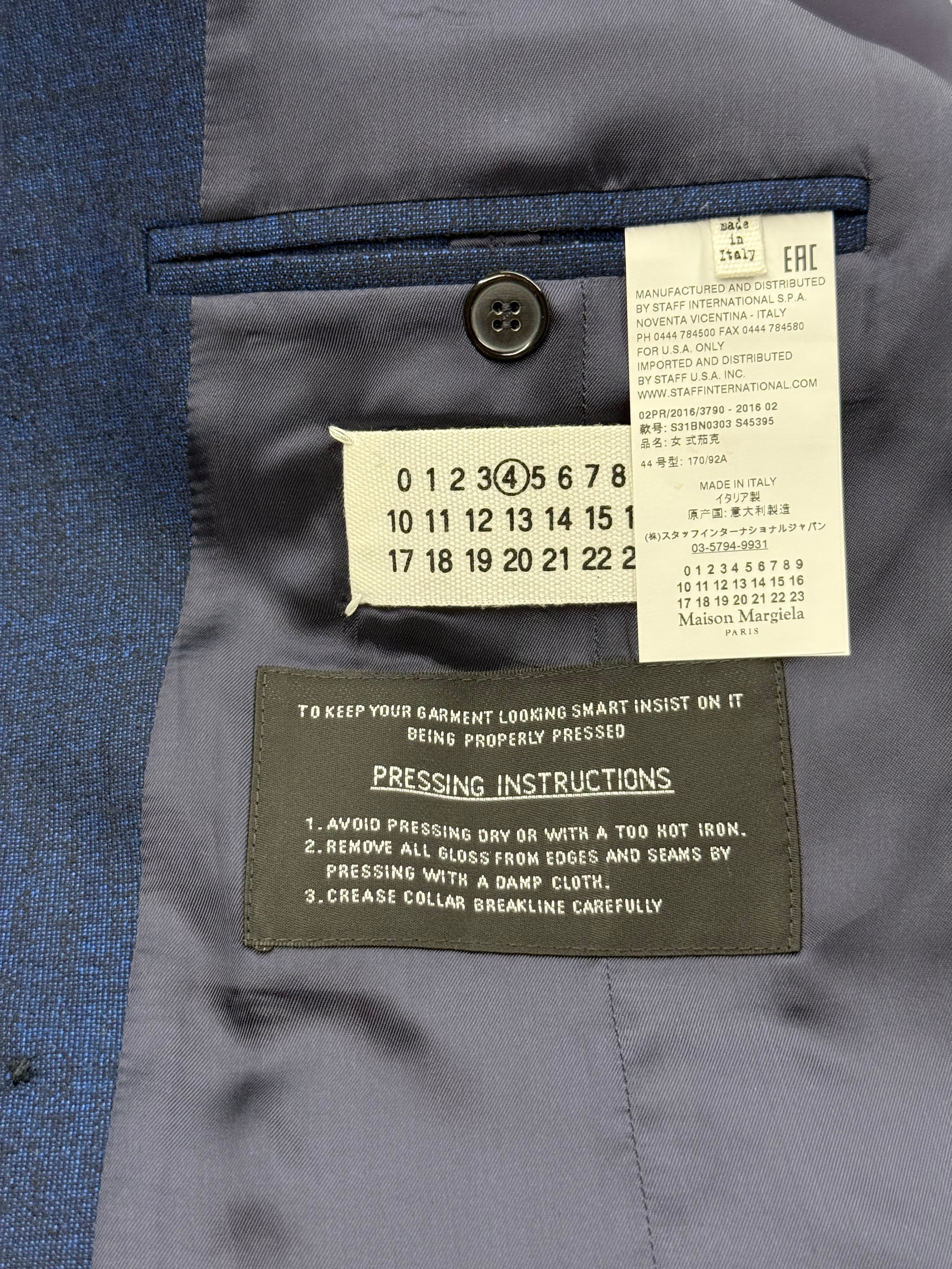 Maison Margiela Double-Breasted Wool Blazer