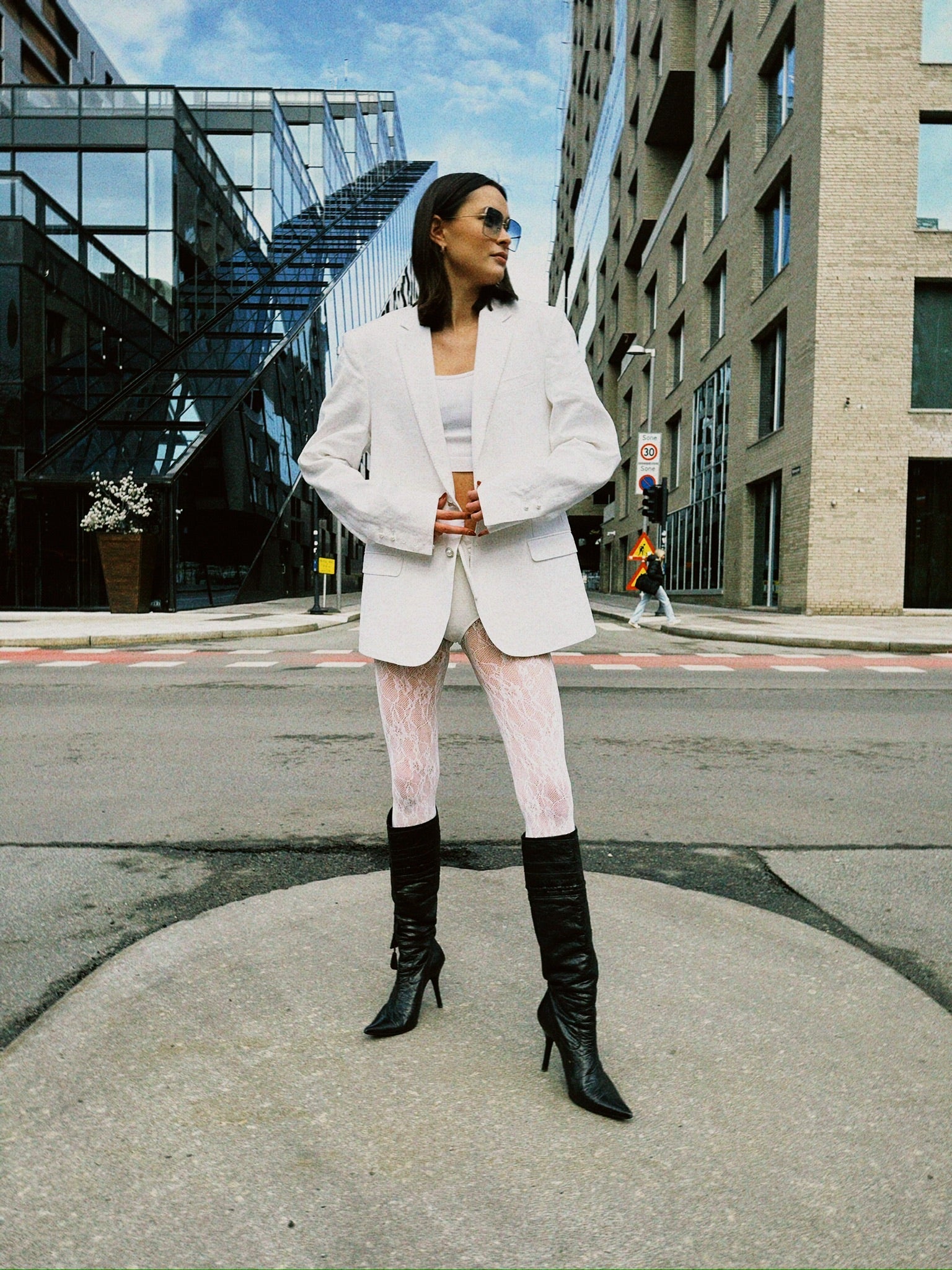 Redesigned jacket white