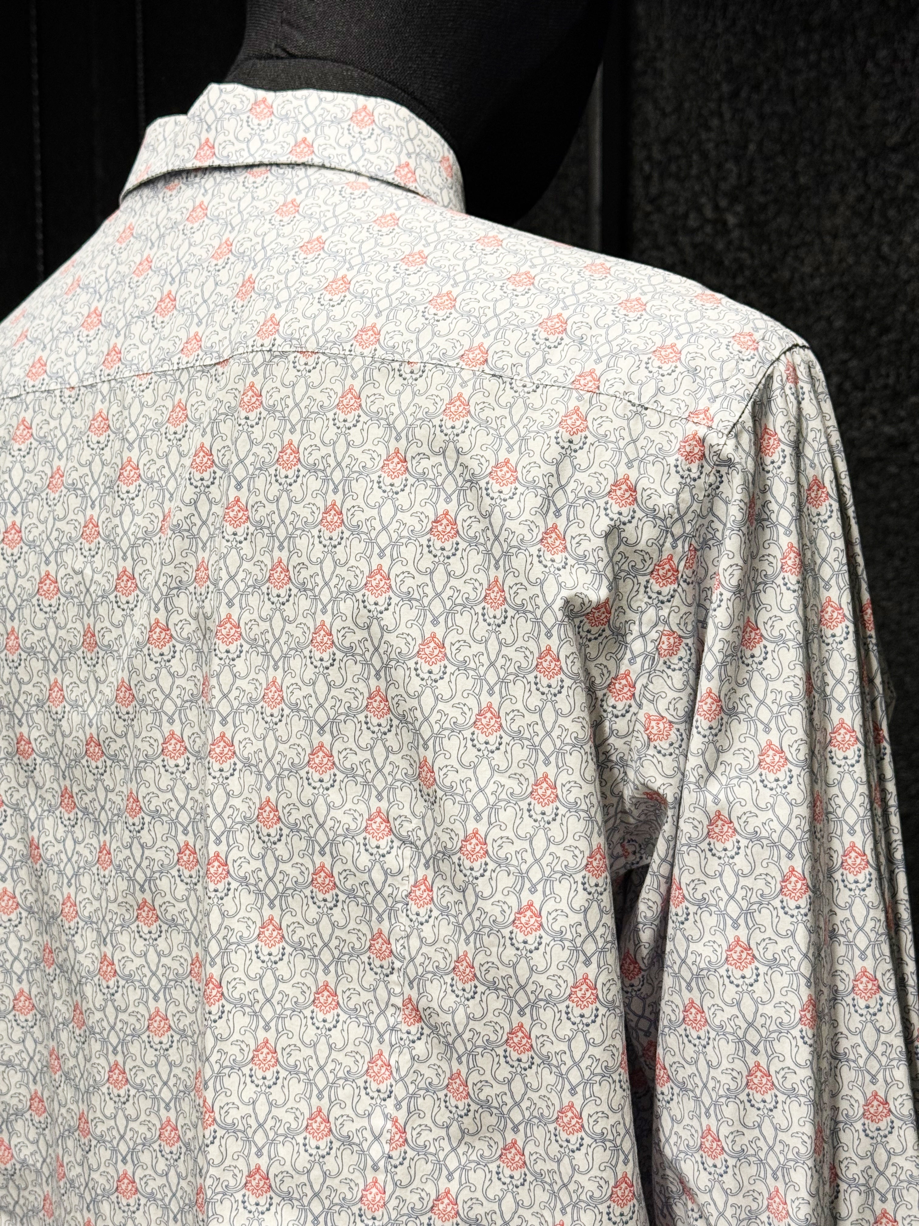 PRADA Men’s Printed Cotton Shirt