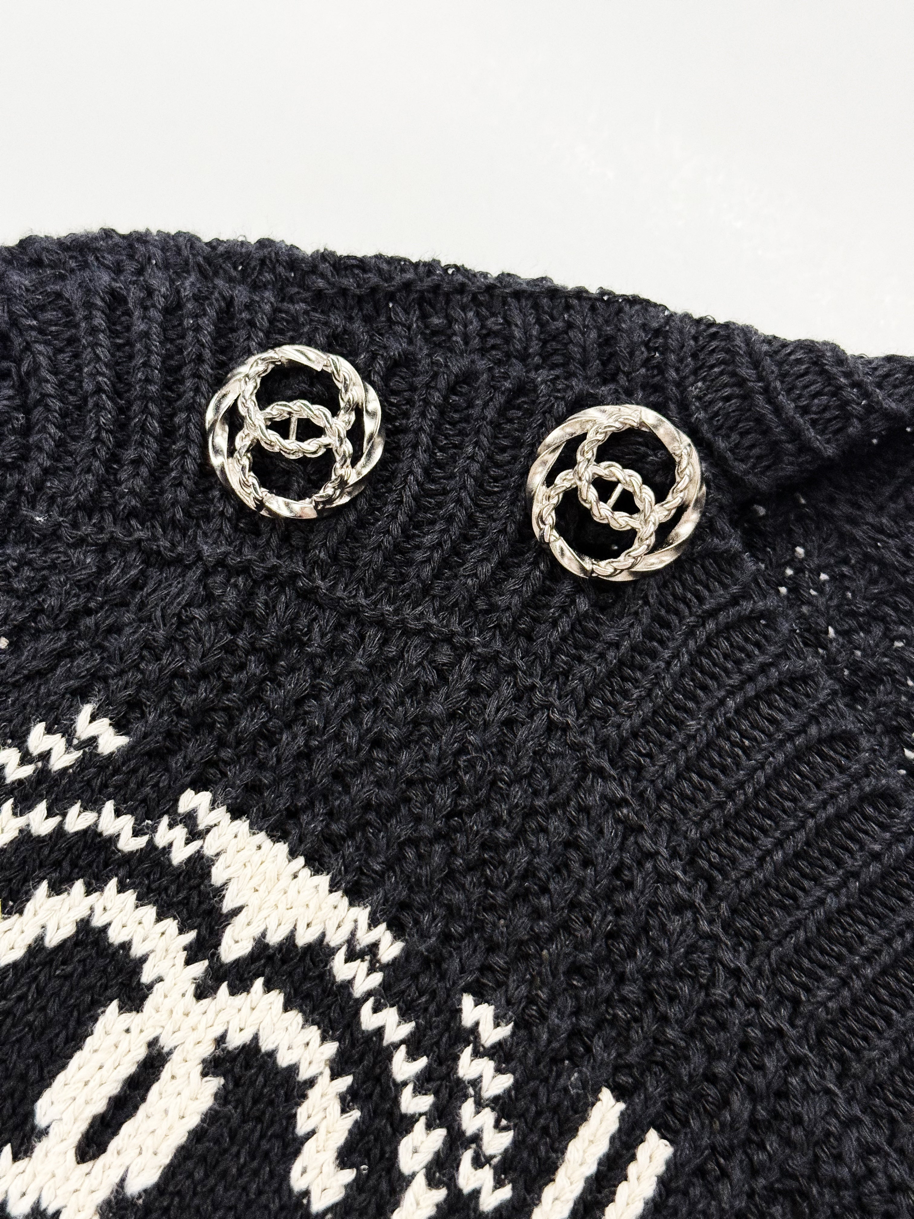 Chanel Logo Knit Sweater – Spring/Summer 2020 Collection