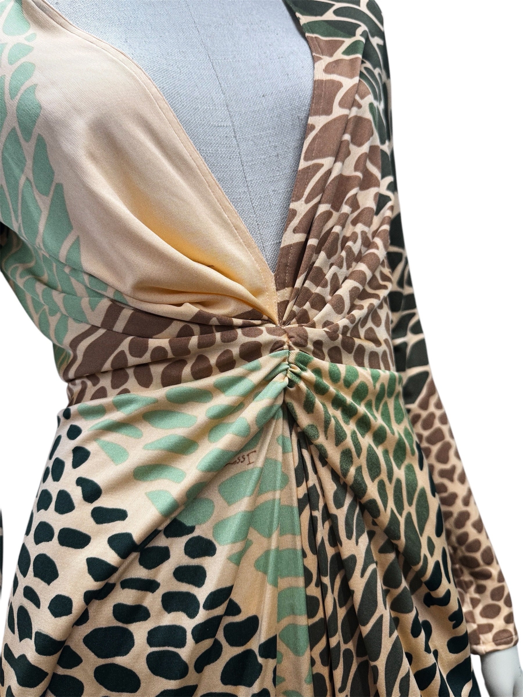 ISSA London Silk Print Dress