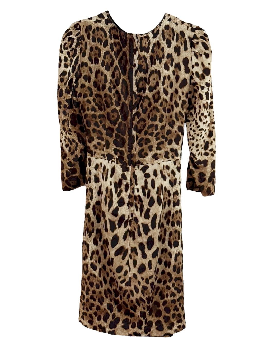 Dolce & Gabbana Leopard Print Dress - S
