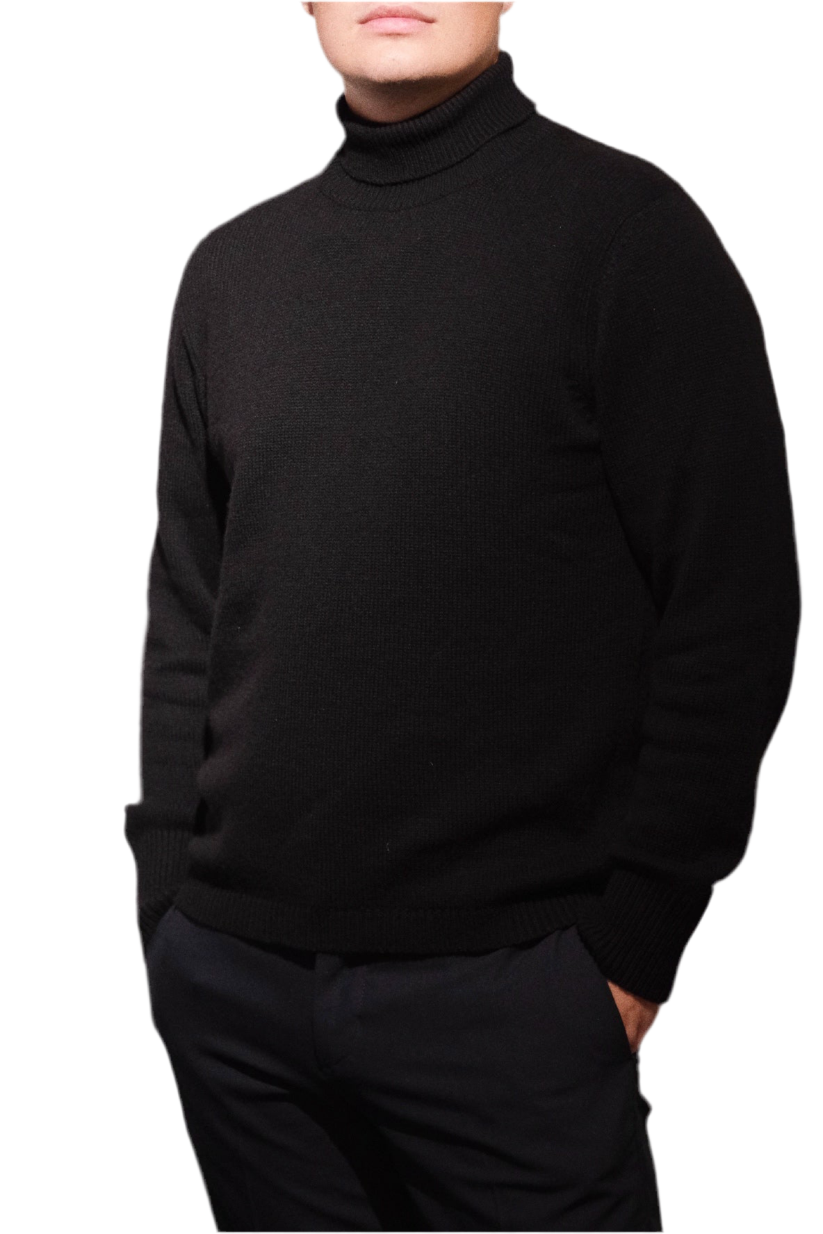 Gucci Black Cashmere Turtleneck Sweater - IT 52 (L/XL)
