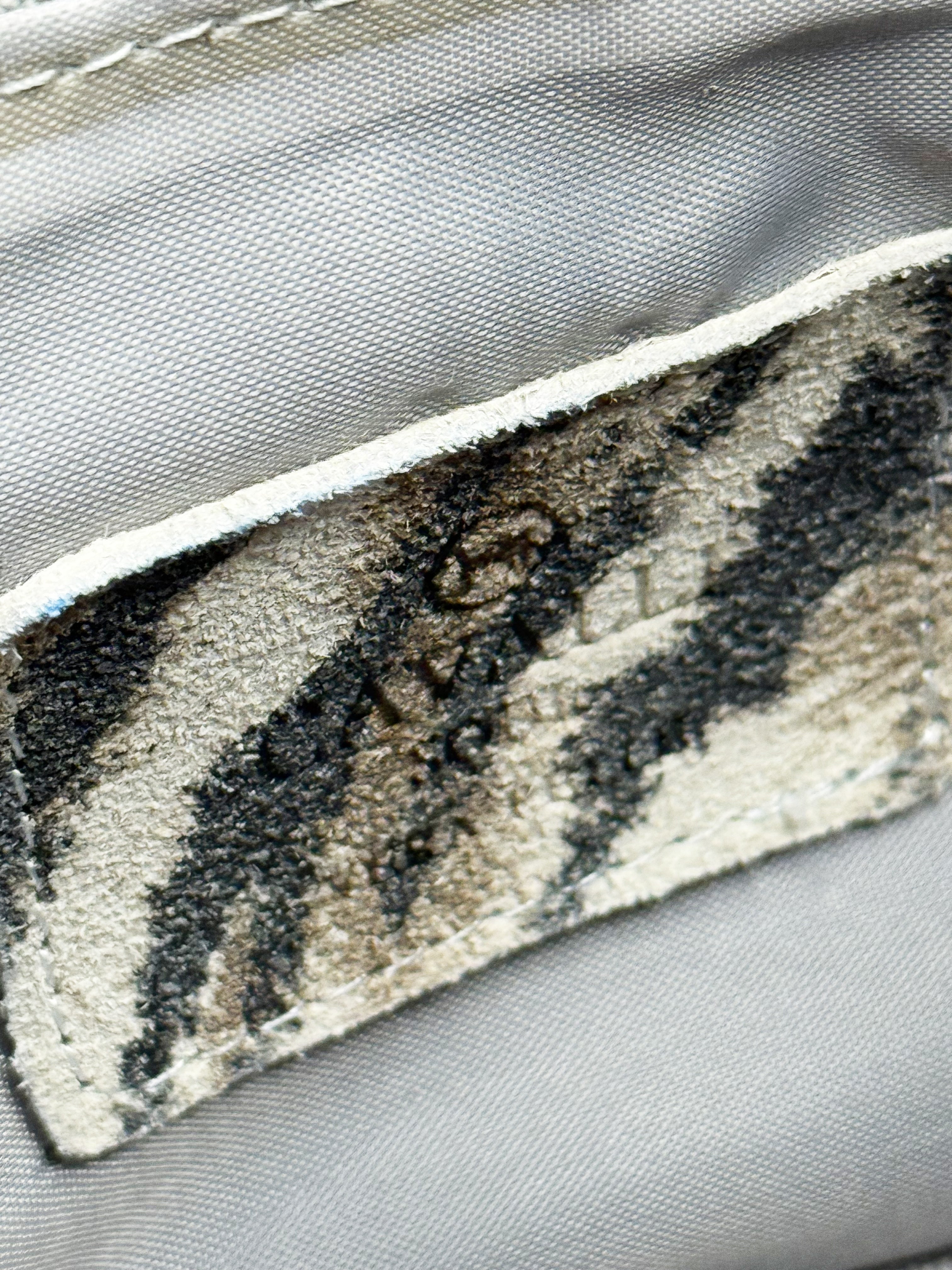 Roberto Cavalli Tiger Suede Shoulder Bag