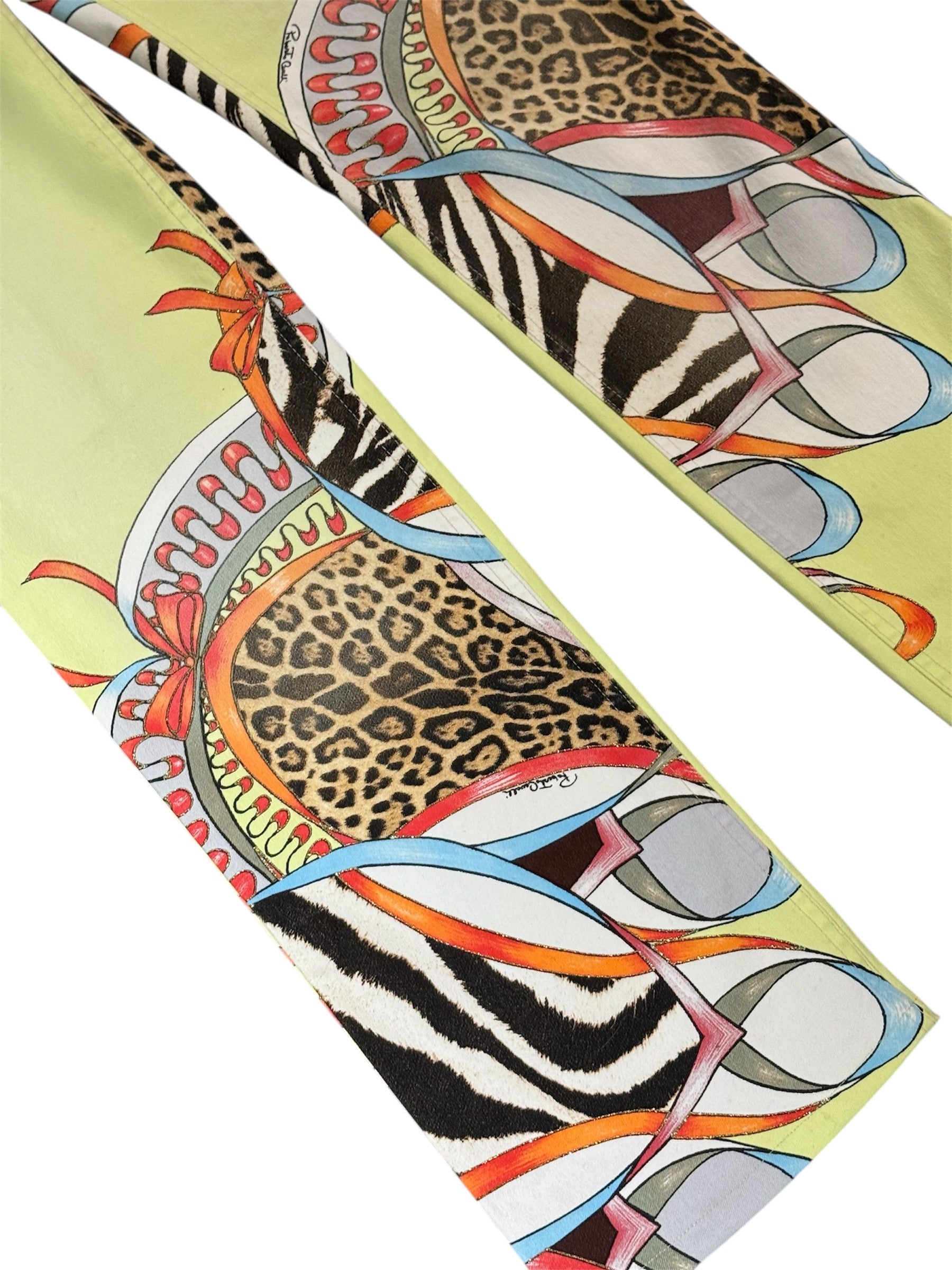 Roberto Cavalli Printed Pants