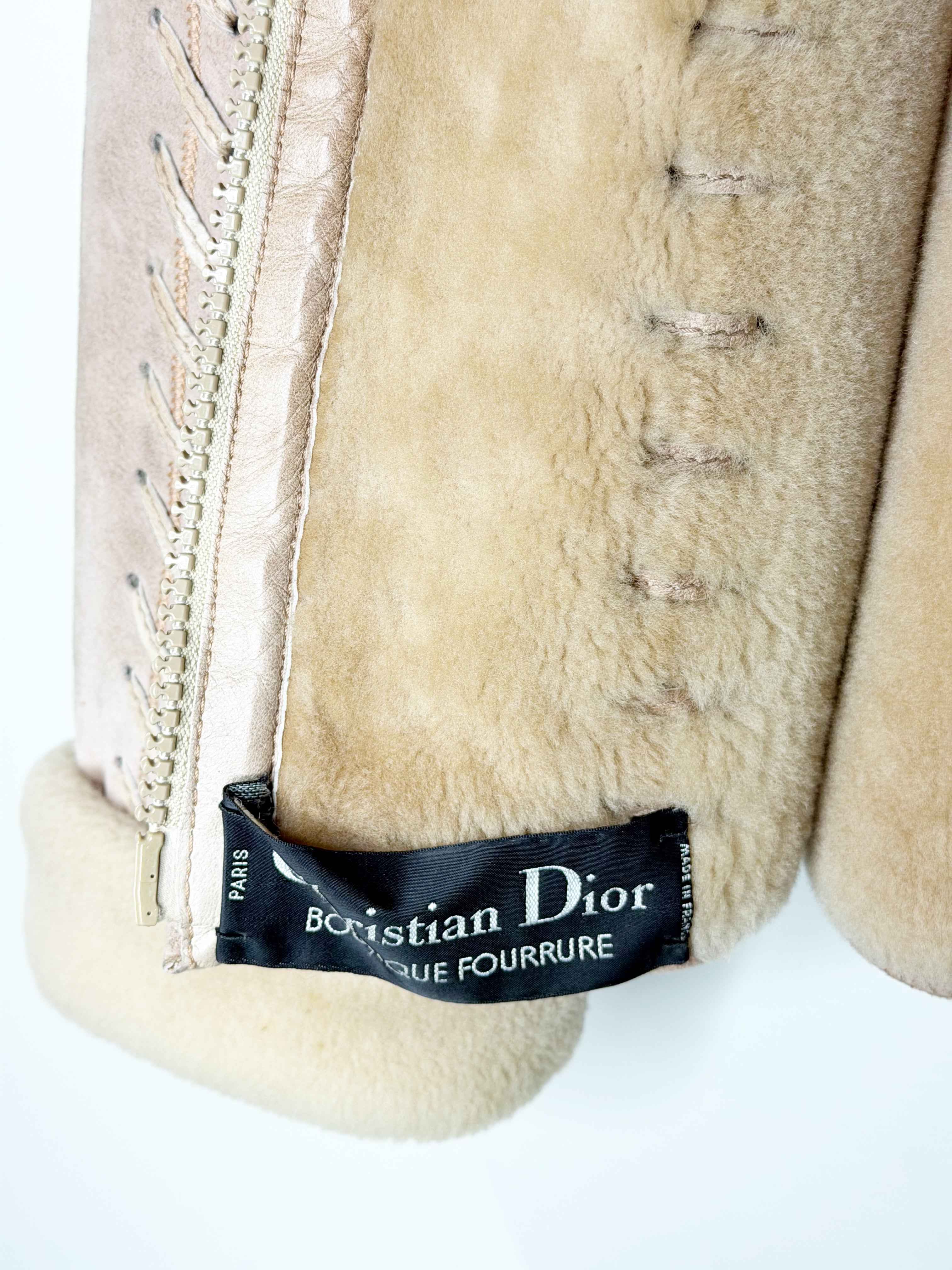 Christian Dior Shearling Jacket