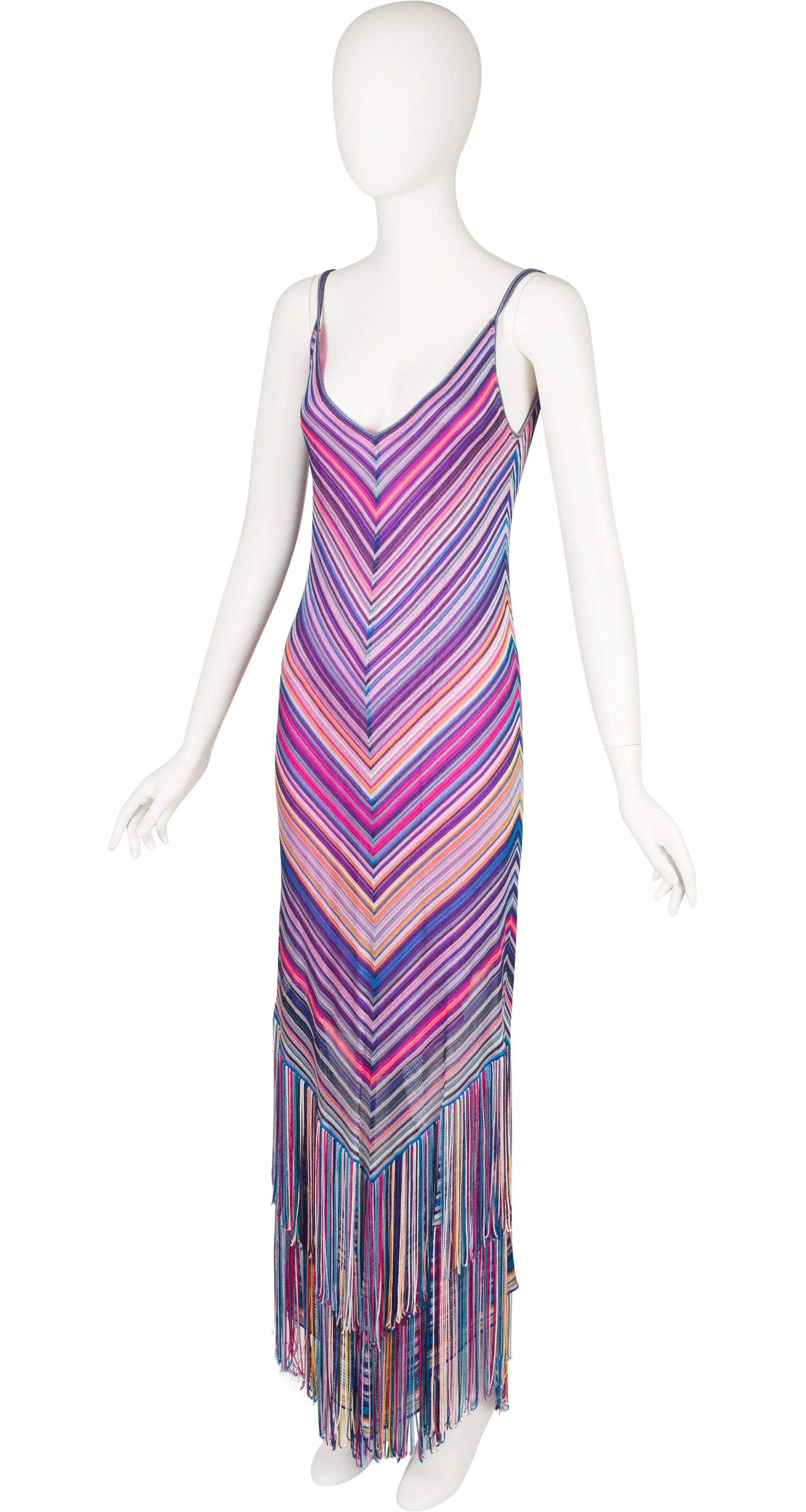 Missoni Multicolored Fringe Dress
