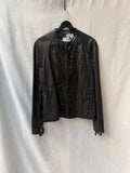 Versace leather jacket