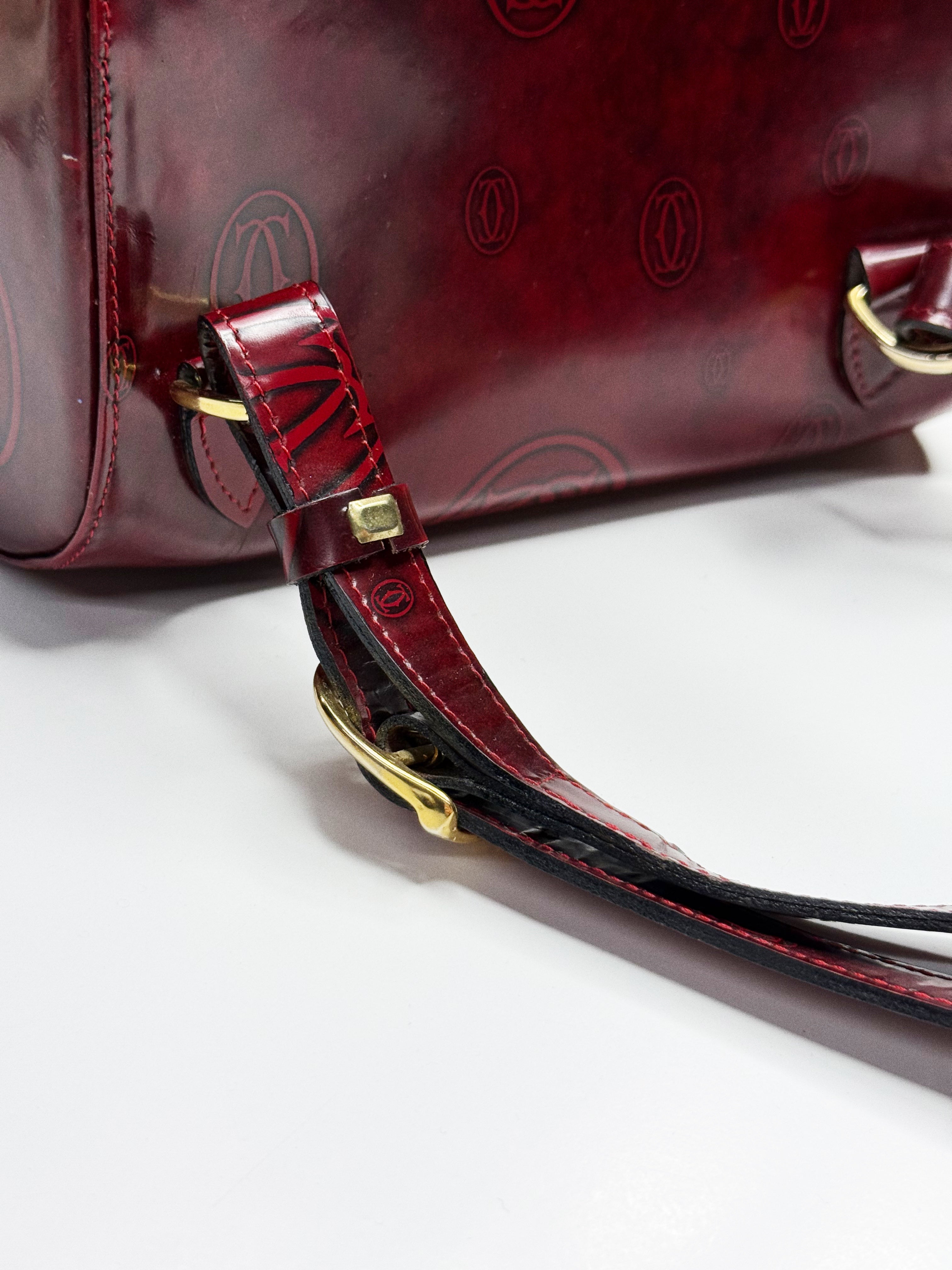 Cartier Happy Birthday Backpack – Bordeaux Red Calf Leather