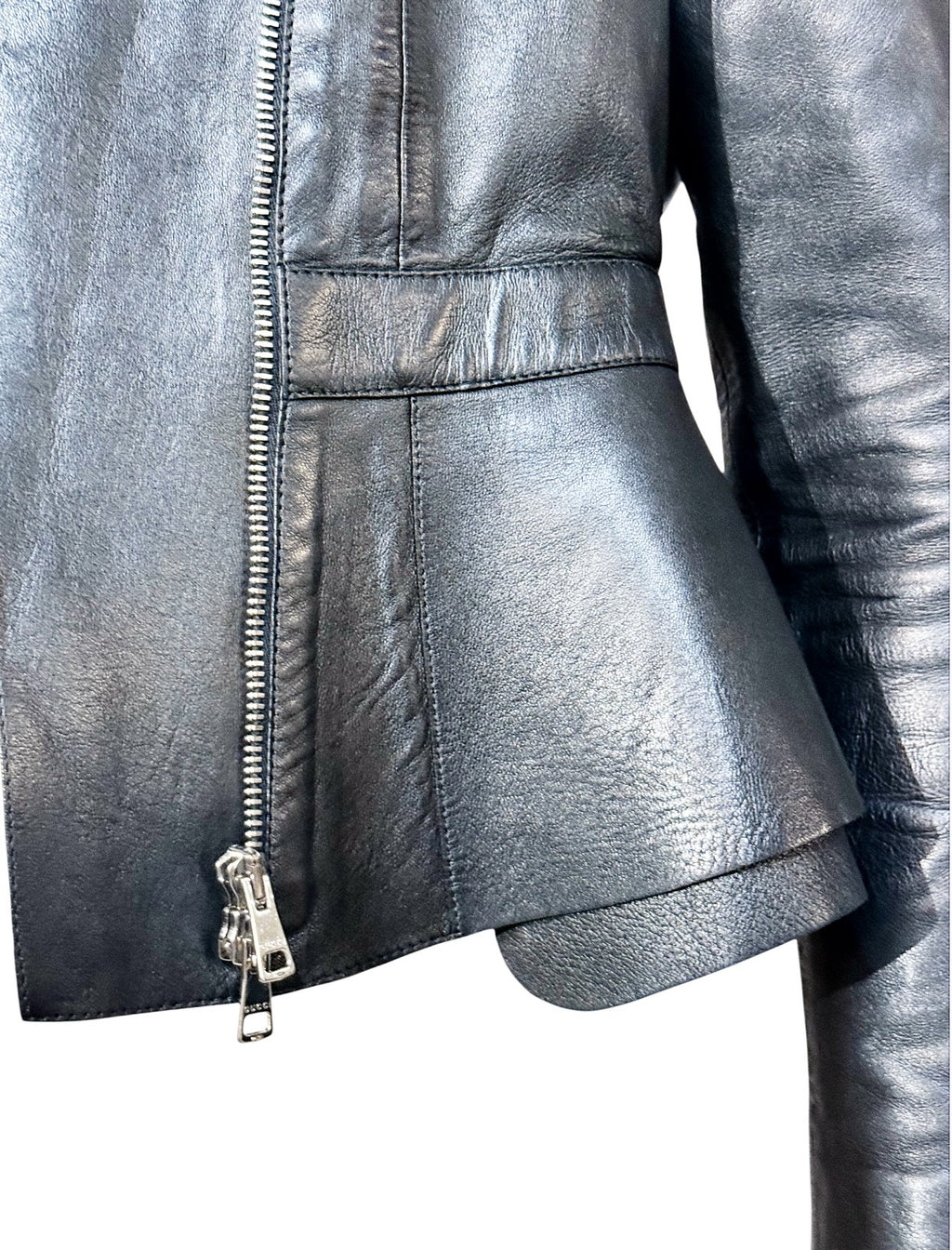 GUCCI Black Leather Jacket – Made in Italy