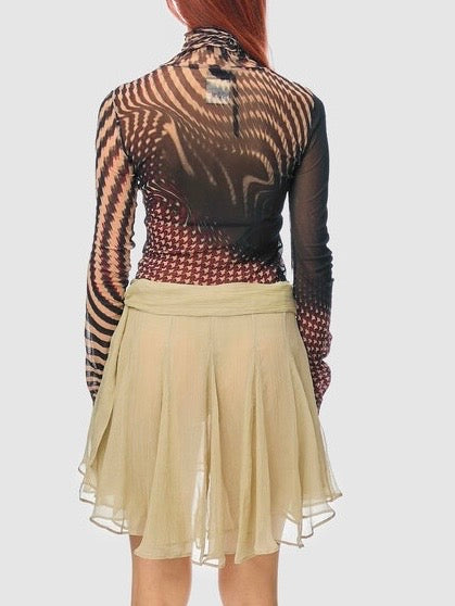 Just Cavalli Mesh Top -  EU 42