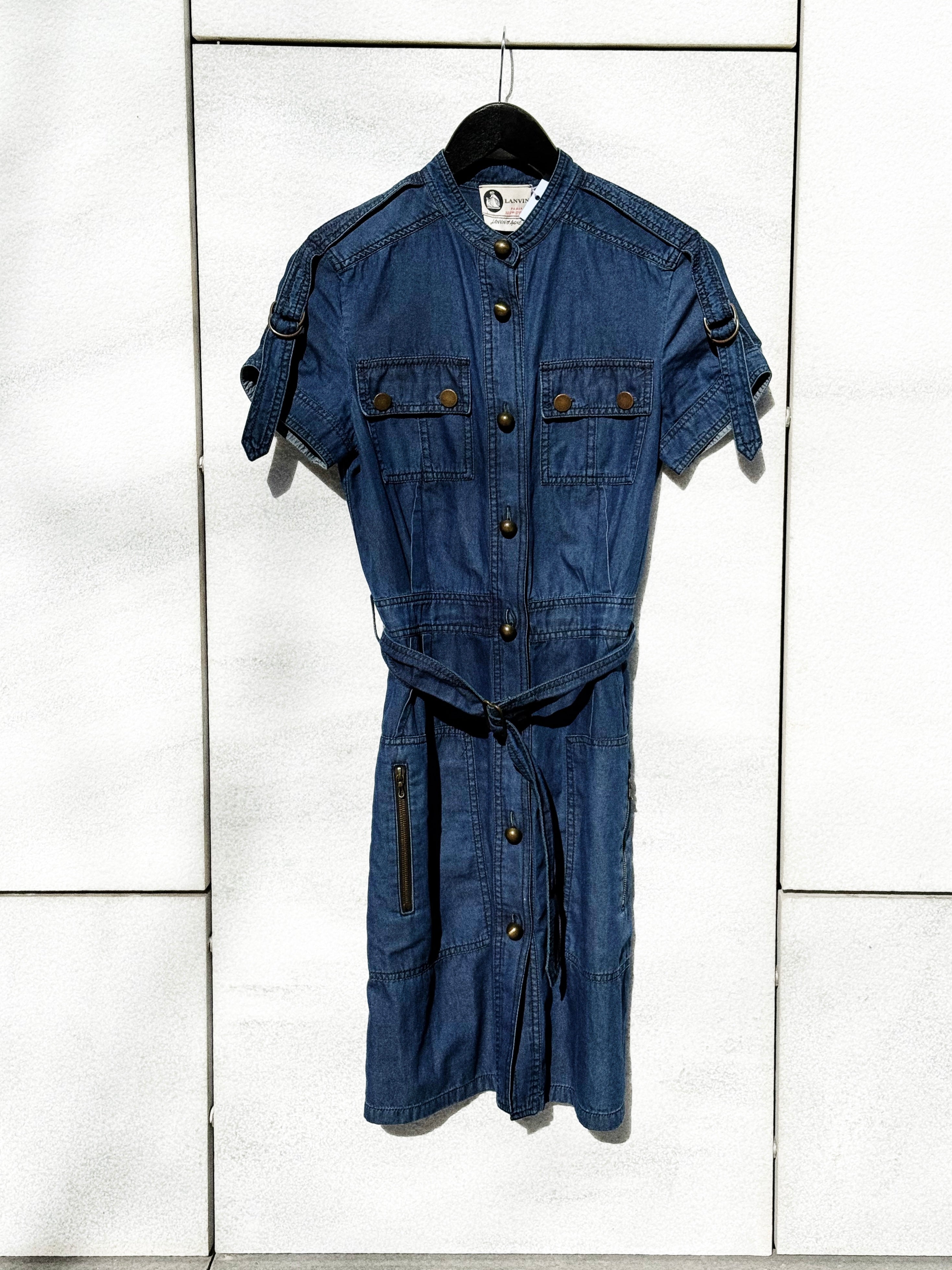 LANVIN&ACNE Denim Dress