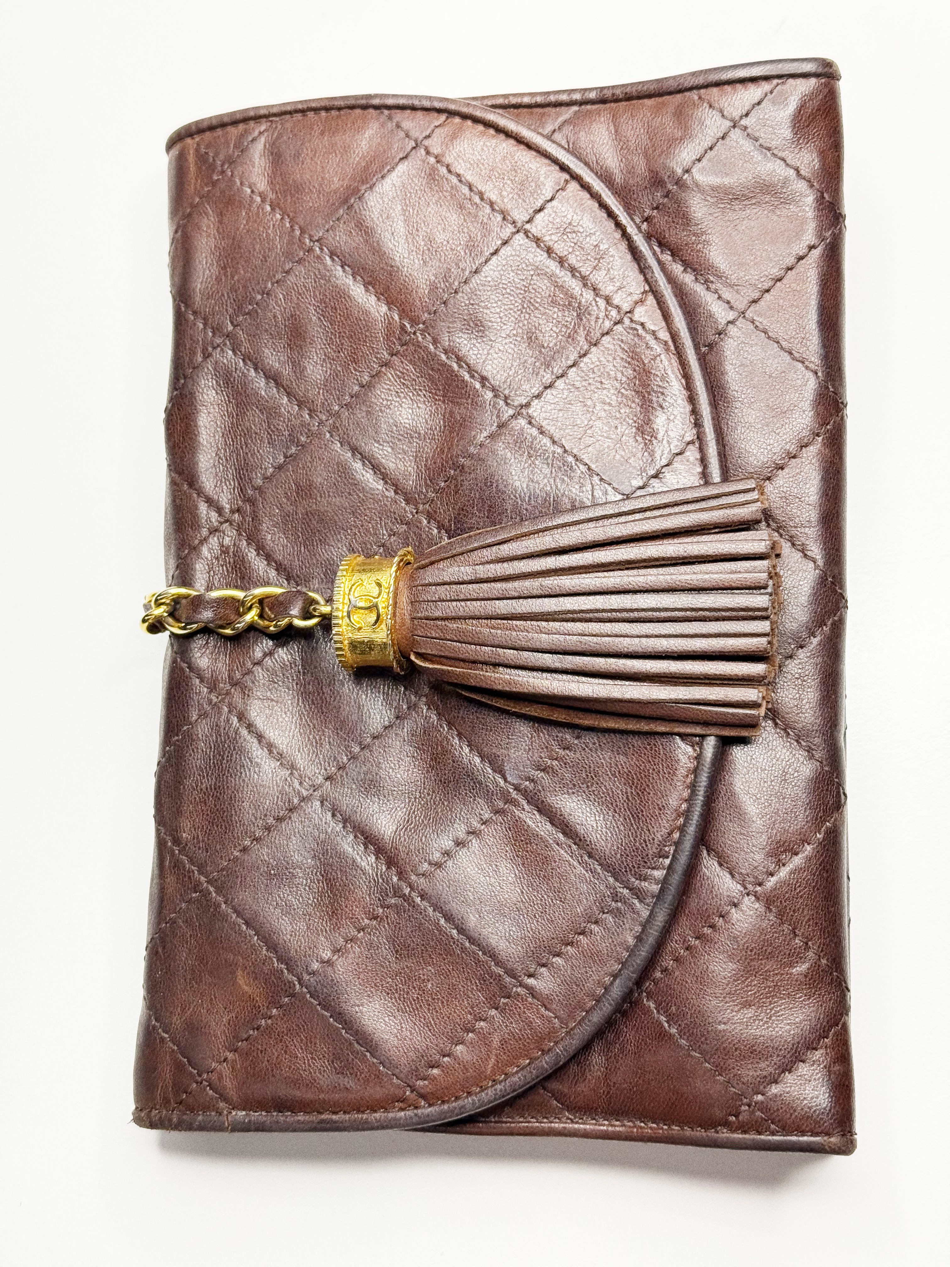 Chanel Vintage Quilted Tassel Bag