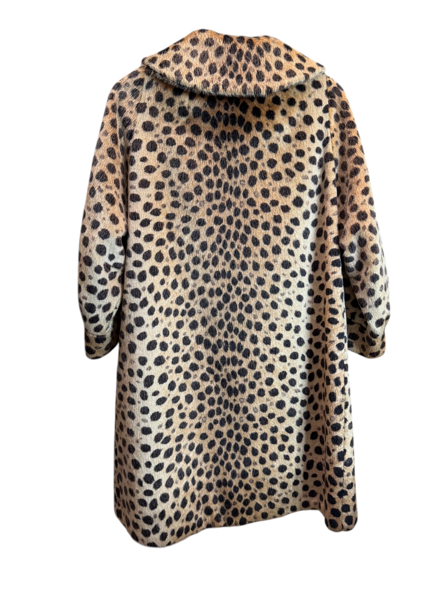 Vintage Sportowne “Chita” Leopard Print Coat