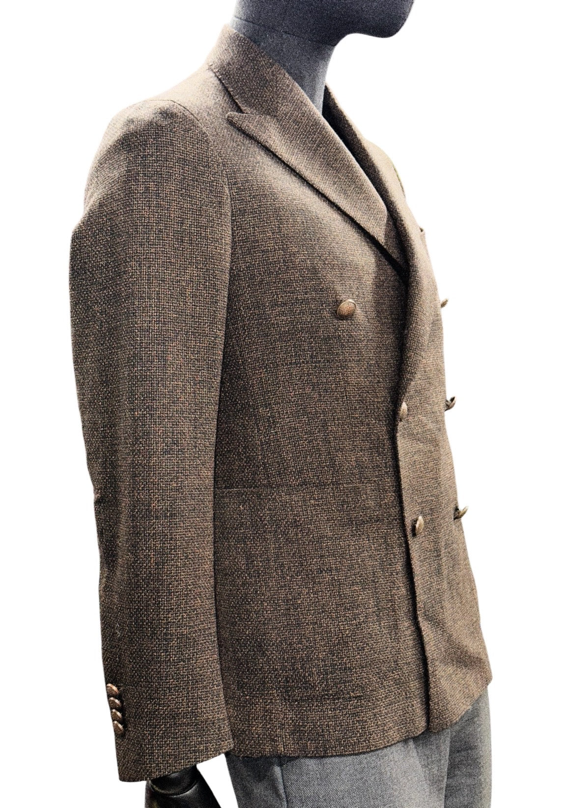 TAGLIATORE Double-Breasted Wool Blend Blazer – Made in Italy