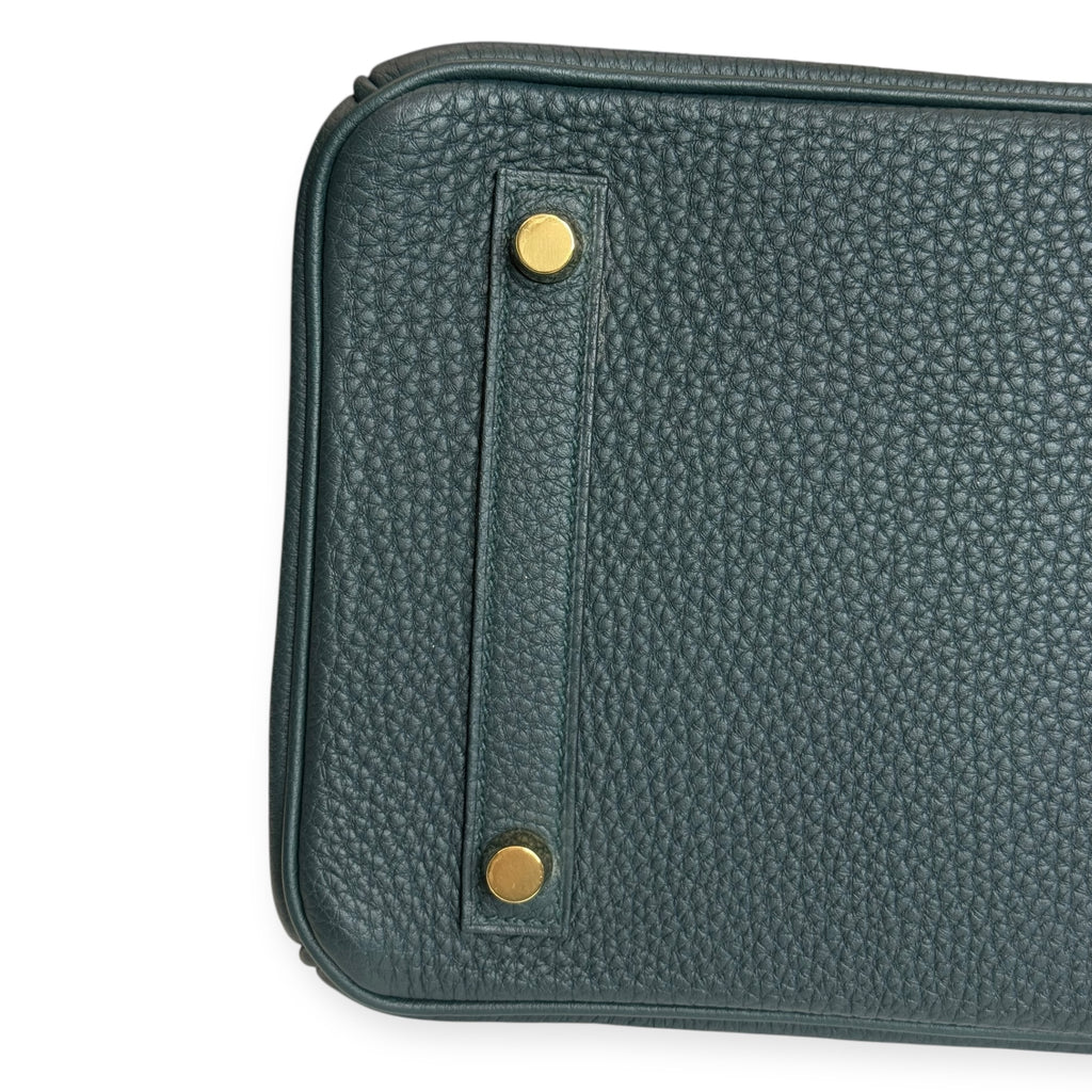 Hermès Birkin 30 — Vert Cypress Togo Leather, Gold Hardware (Stamp C)