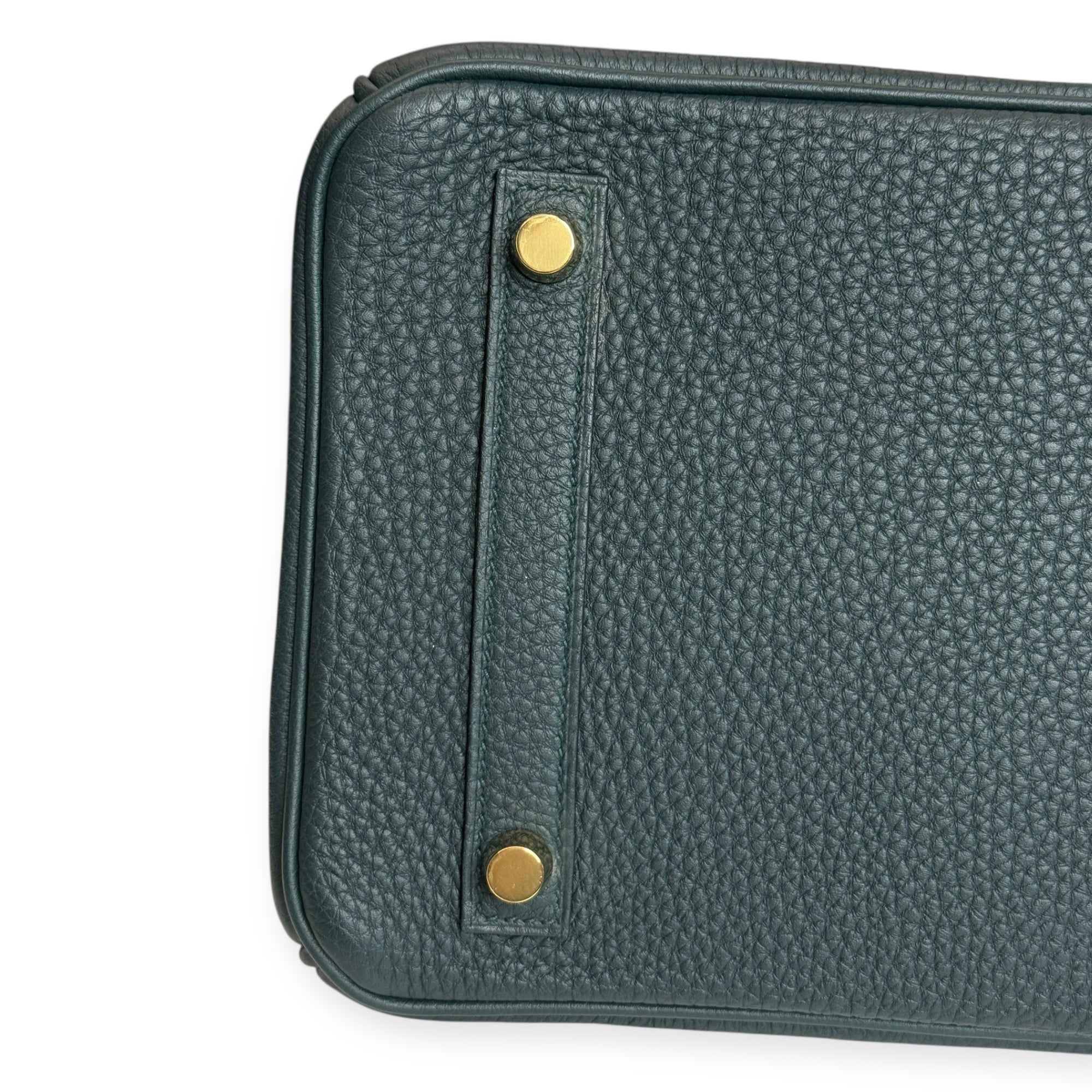 Hermès Birkin 30 — Vert Cypress Togo Leather, Gold Hardware (Stamp C)