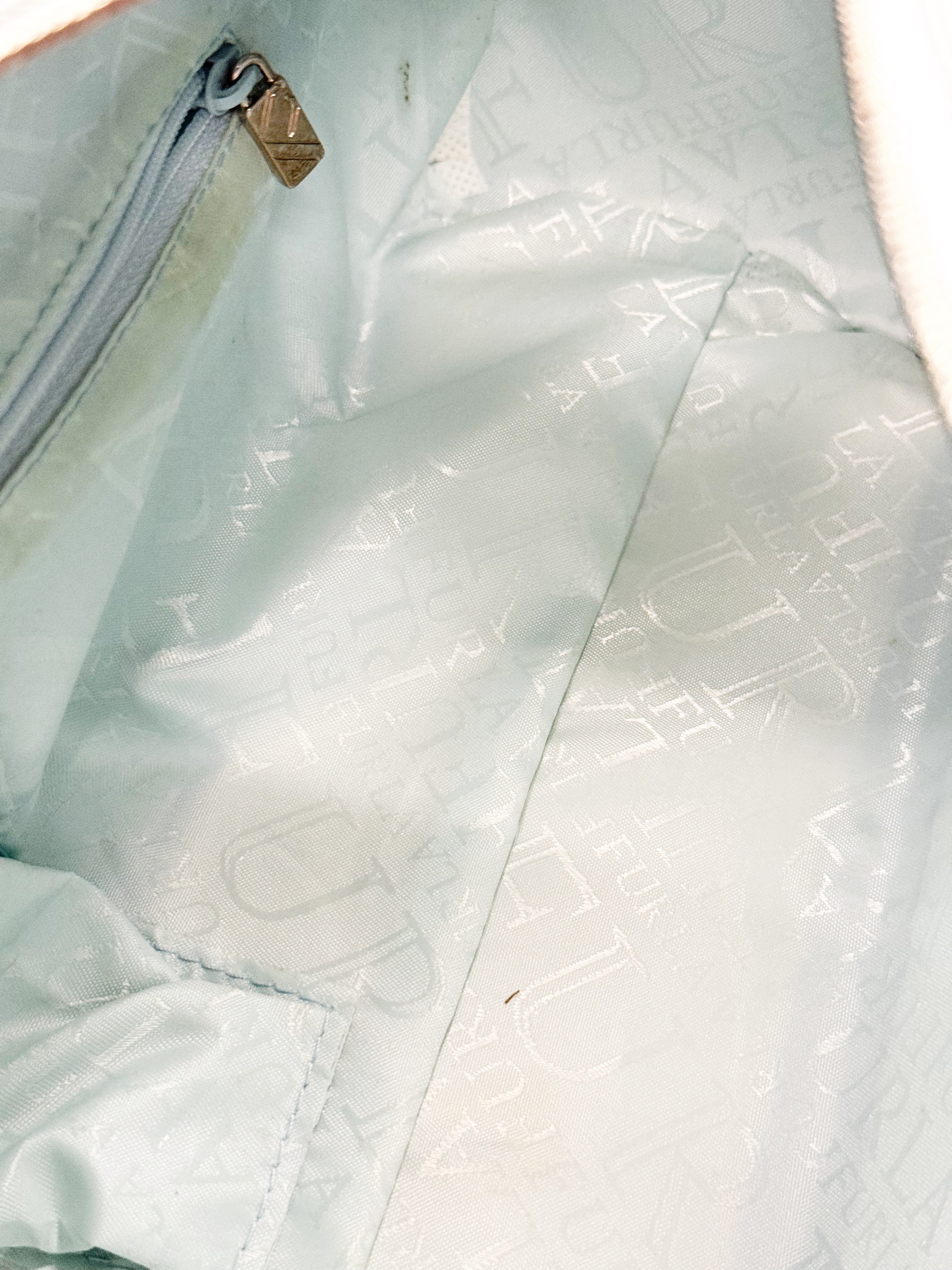 Furla Patent Leather Barrel Bag