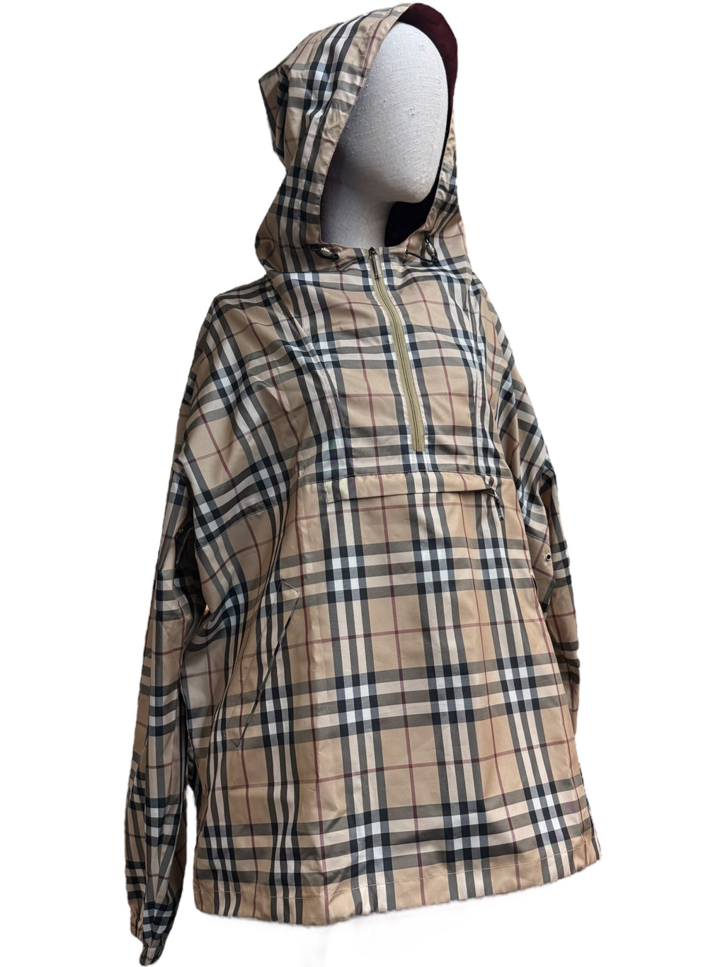BURBERRY LONDON CHECK ANORAK – SIZE L