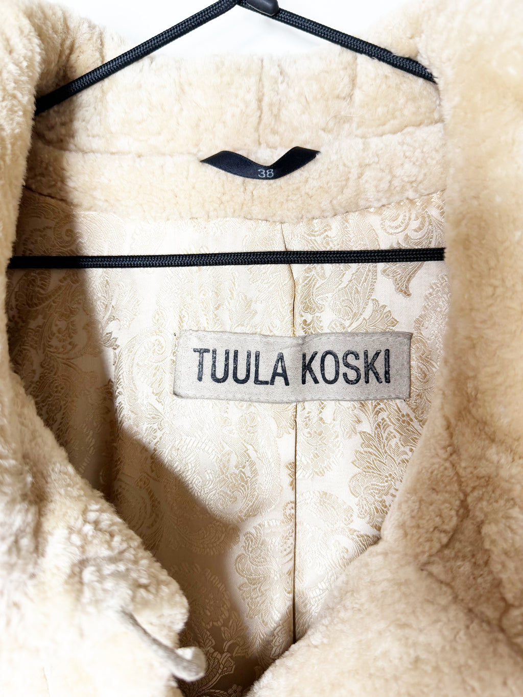 Tuula Koski Shearling Coat