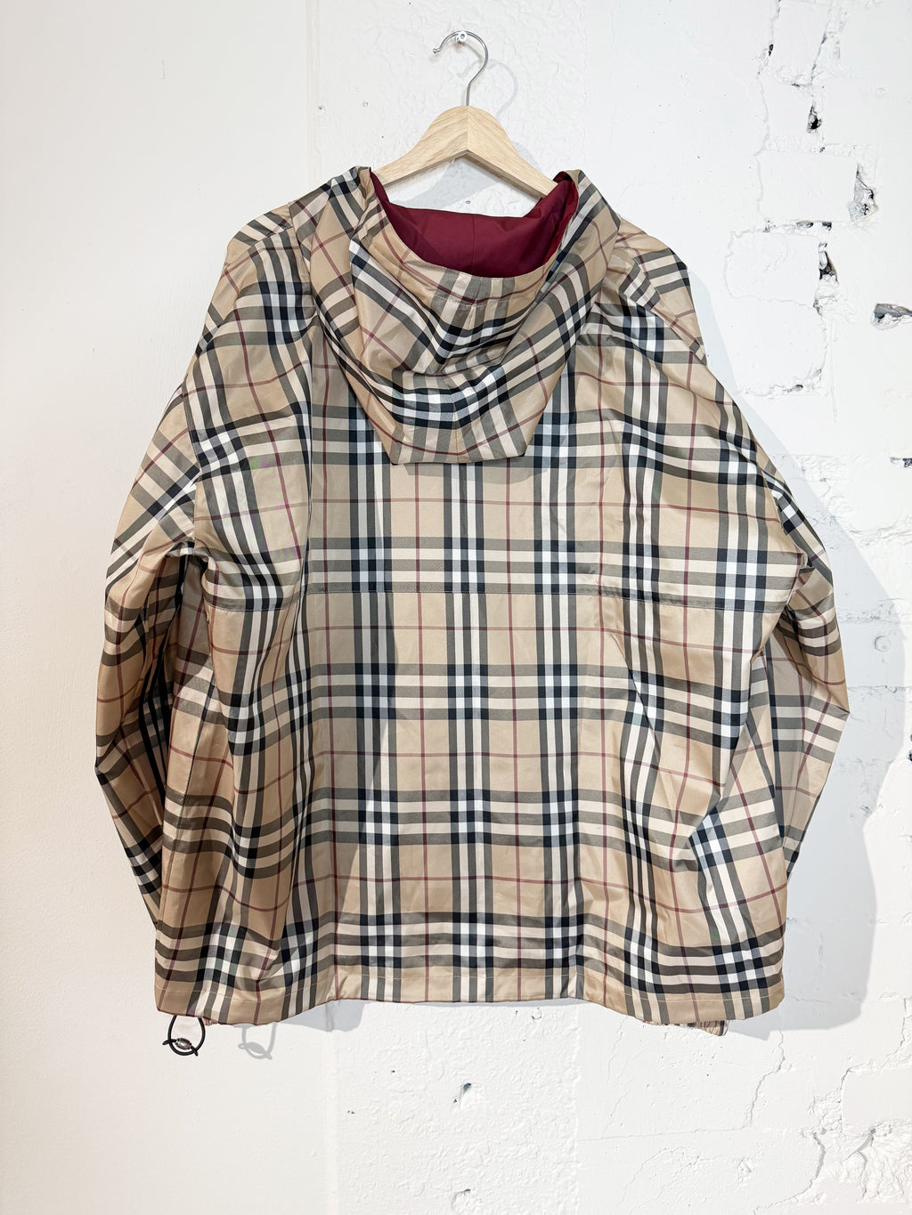BURBERRY LONDON CHECK ANORAK – SIZE L
