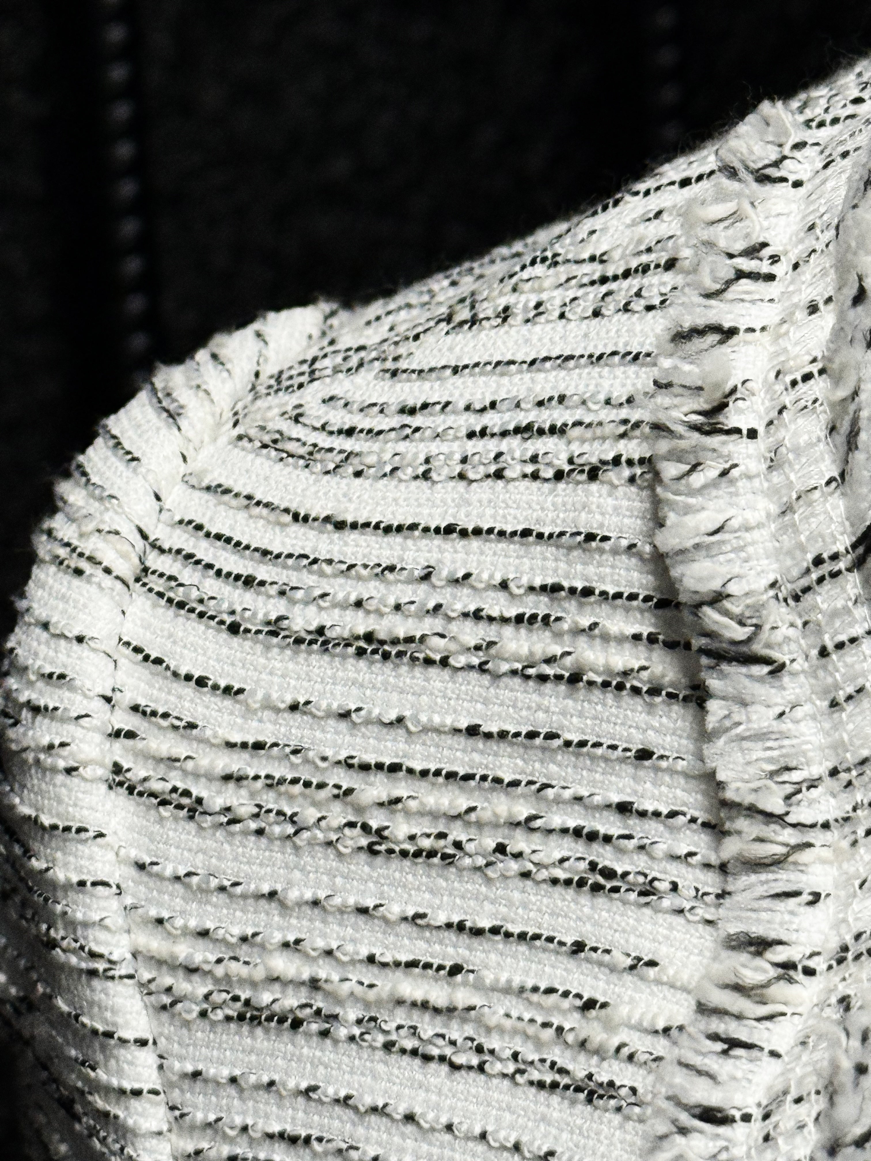 Karl Lagerfeld Textured Zip Jacket