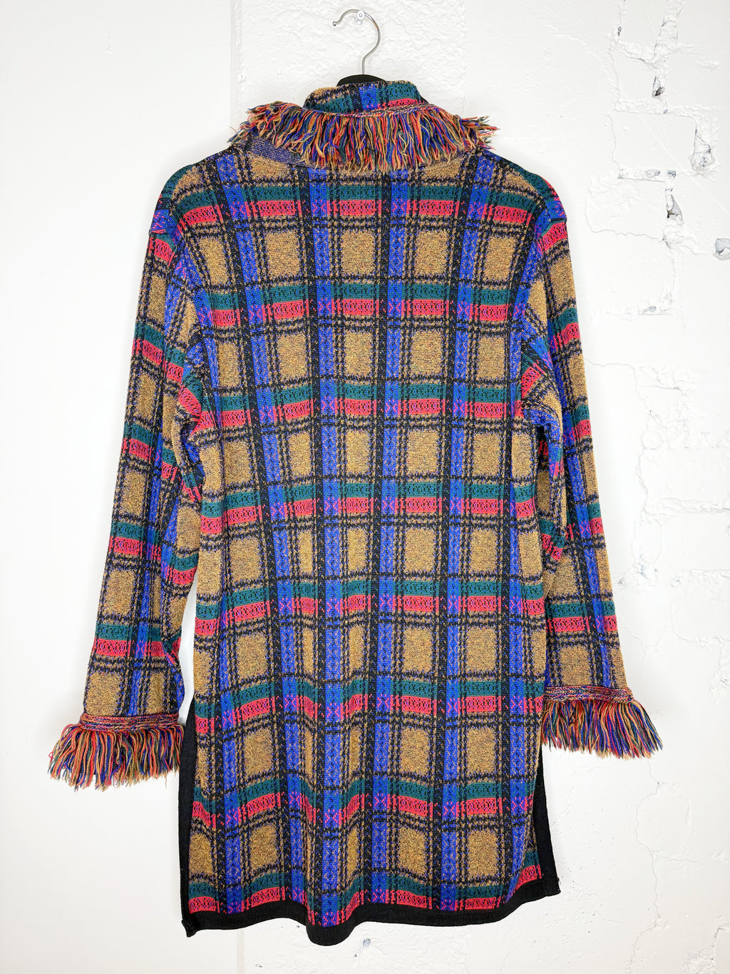 Yves Saint Laurent Variation Checked Wool Set