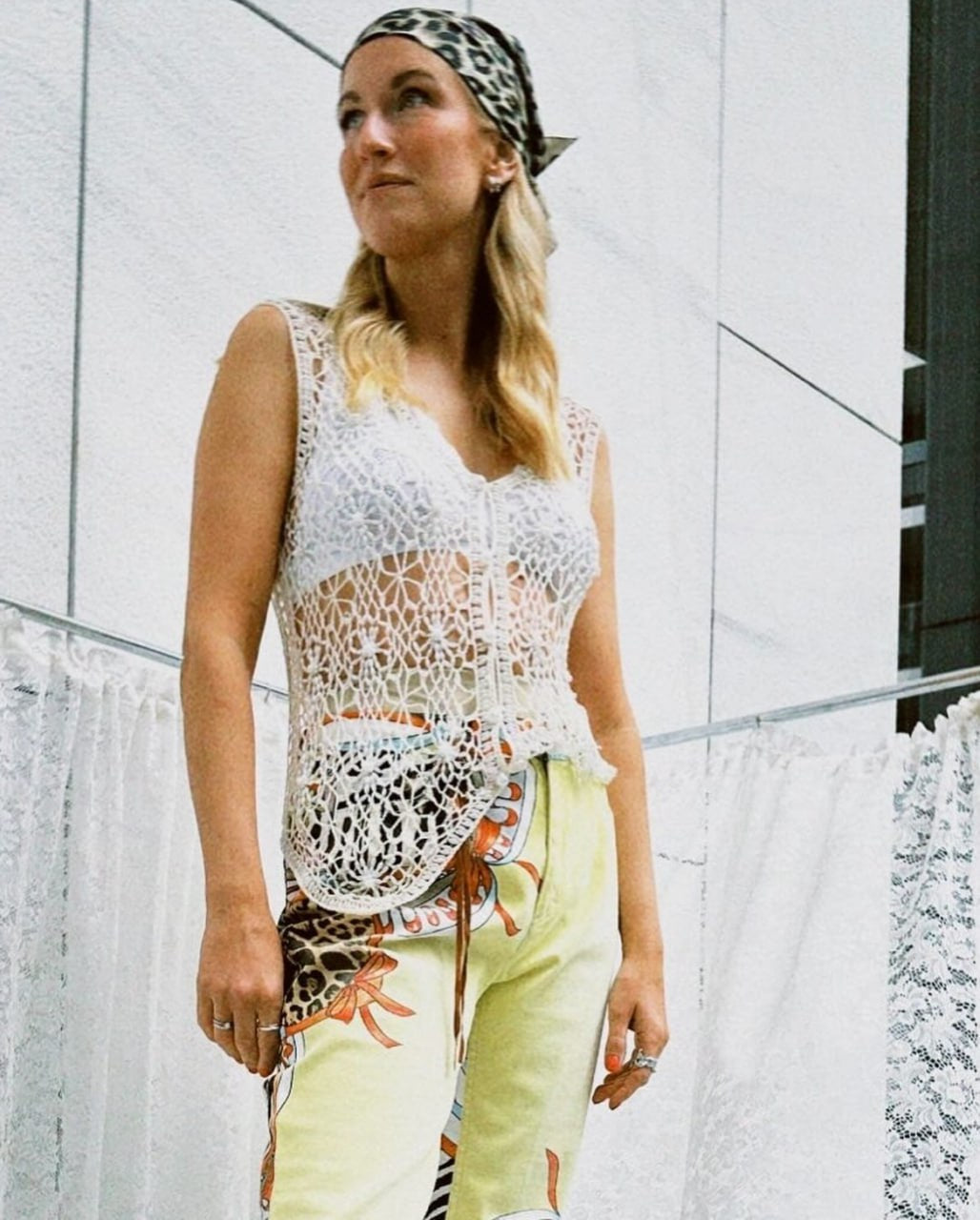 Roberto Cavalli Printed Pants