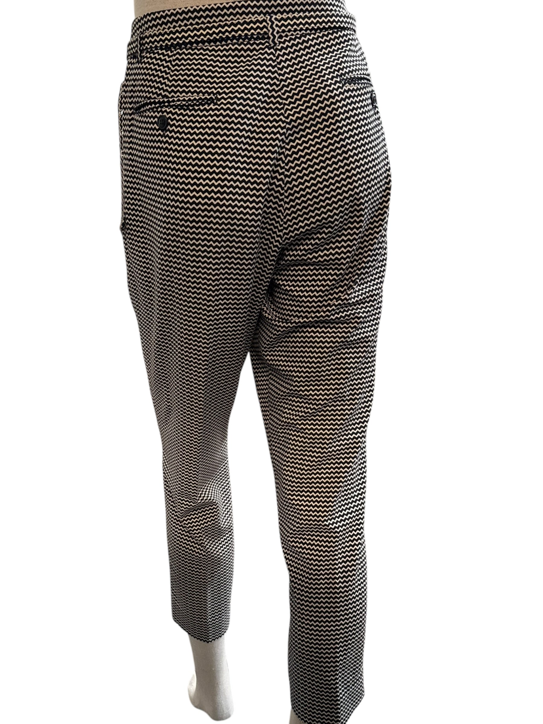 Max Mara Weekend Graphic Patterned Suit with Belt - EU 40