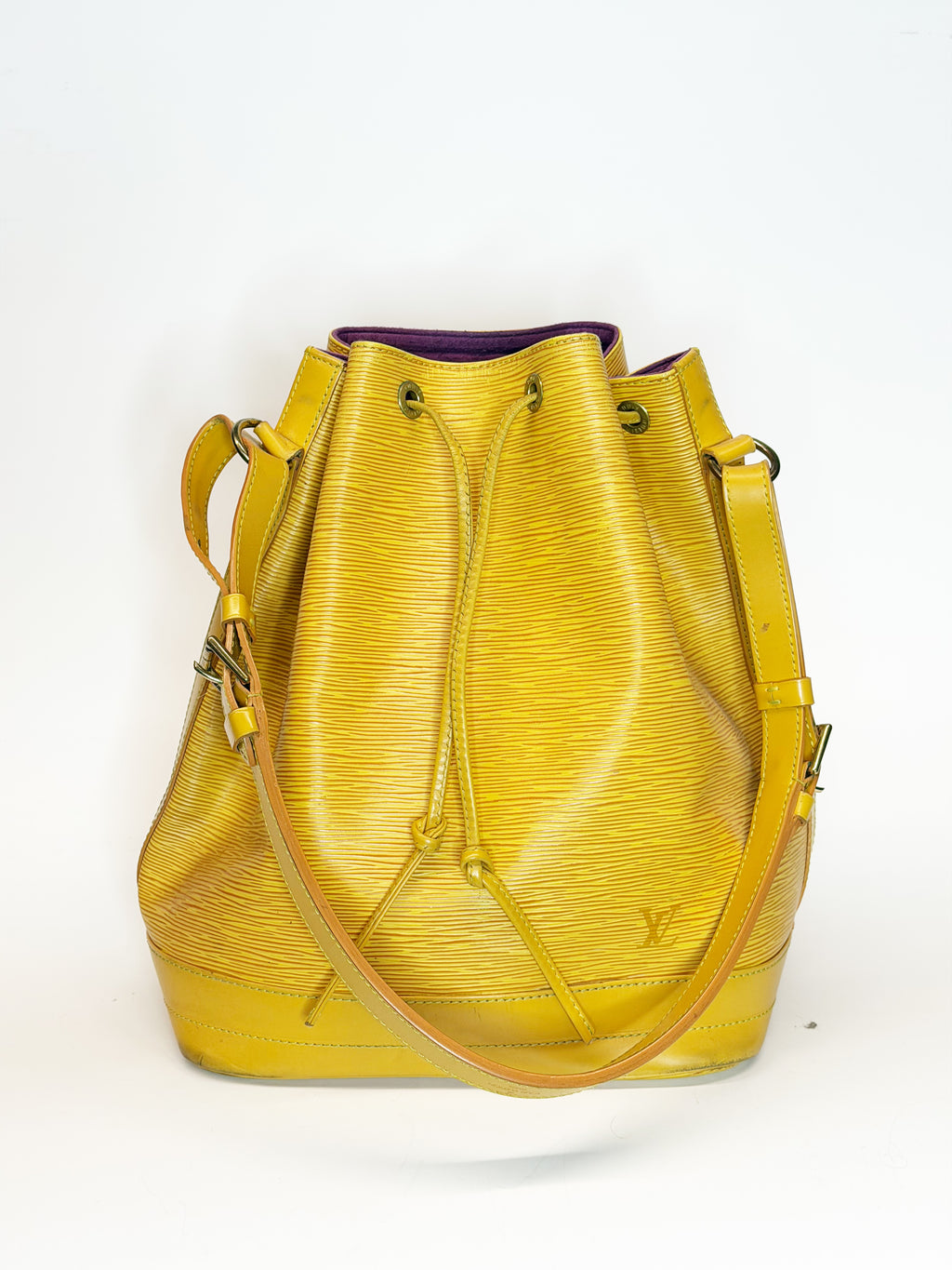 Louis Vuitton Noé Epi Leather Bucket Bag – Yellow