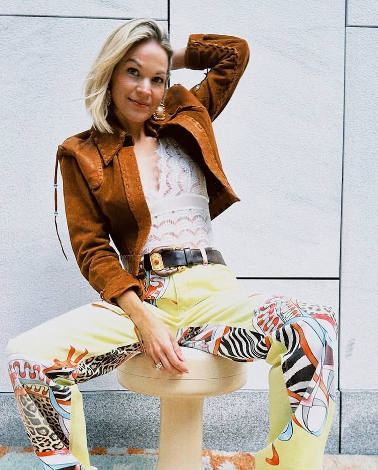 Roberto Cavalli Printed Pants