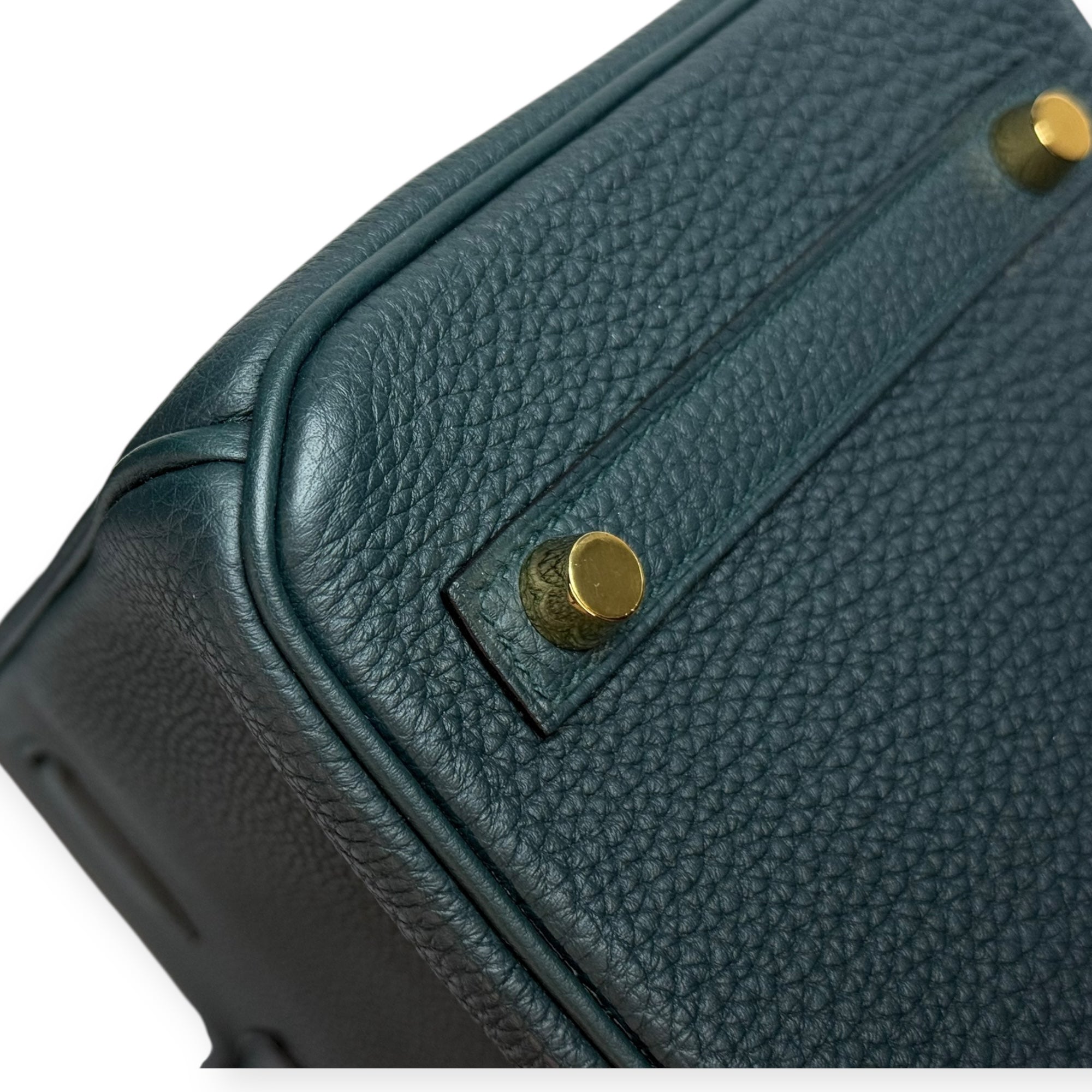 Hermès Birkin 30 — Vert Cypress Togo Leather, Gold Hardware (Stamp C)