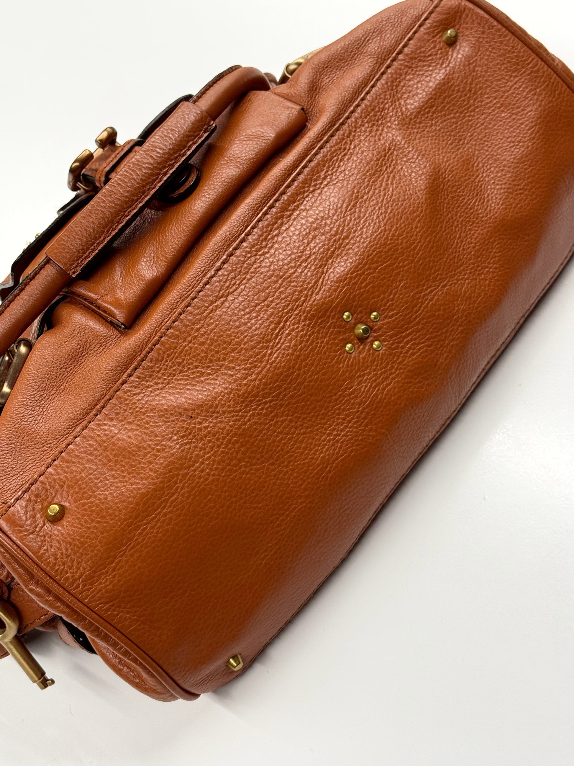 Chloé Paddington Bag in Tan Leather