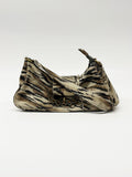 Roberto Cavalli Tiger Print Pony Hair Shoulder Bag