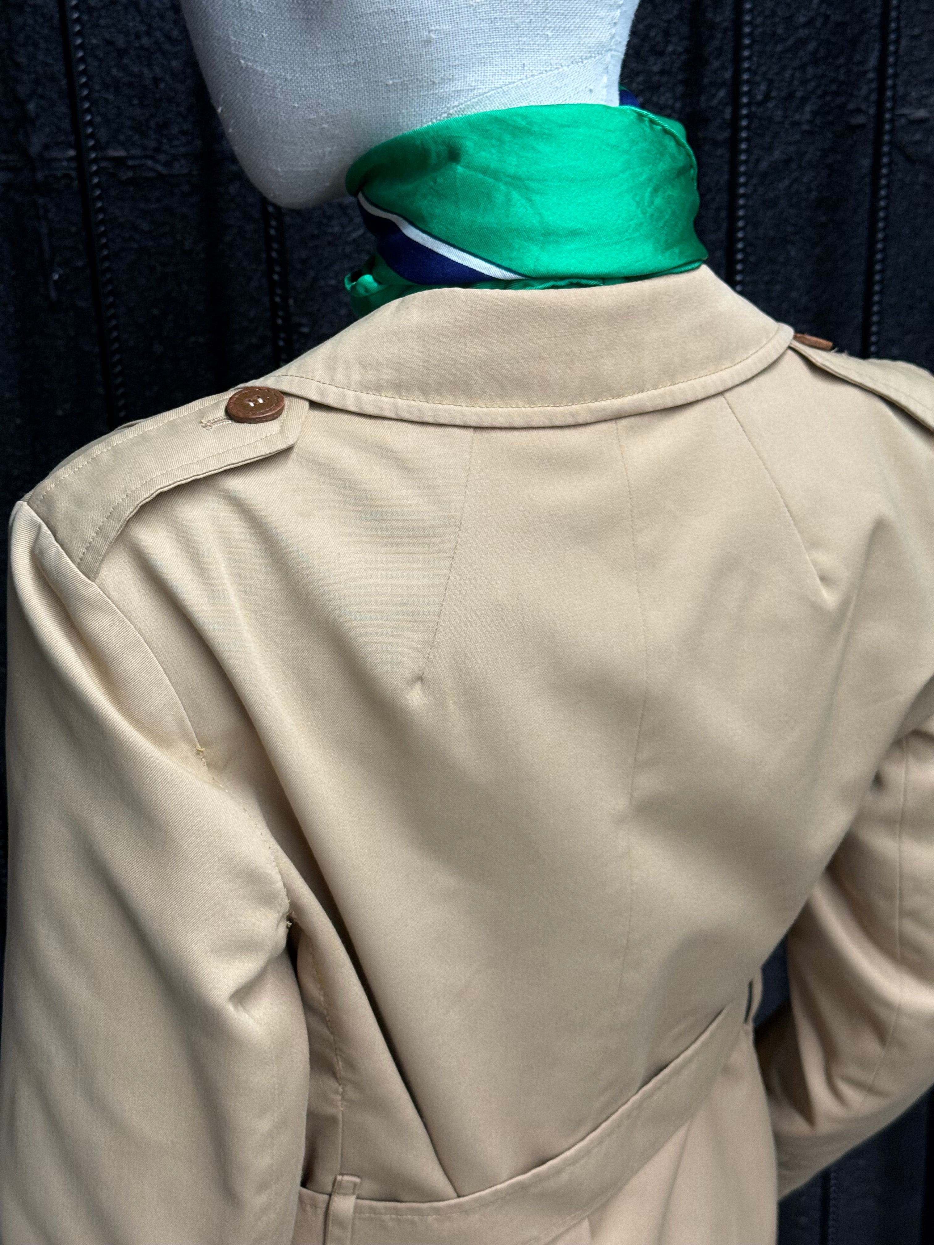 Vintage Burberry’s Trench Coat Made in England