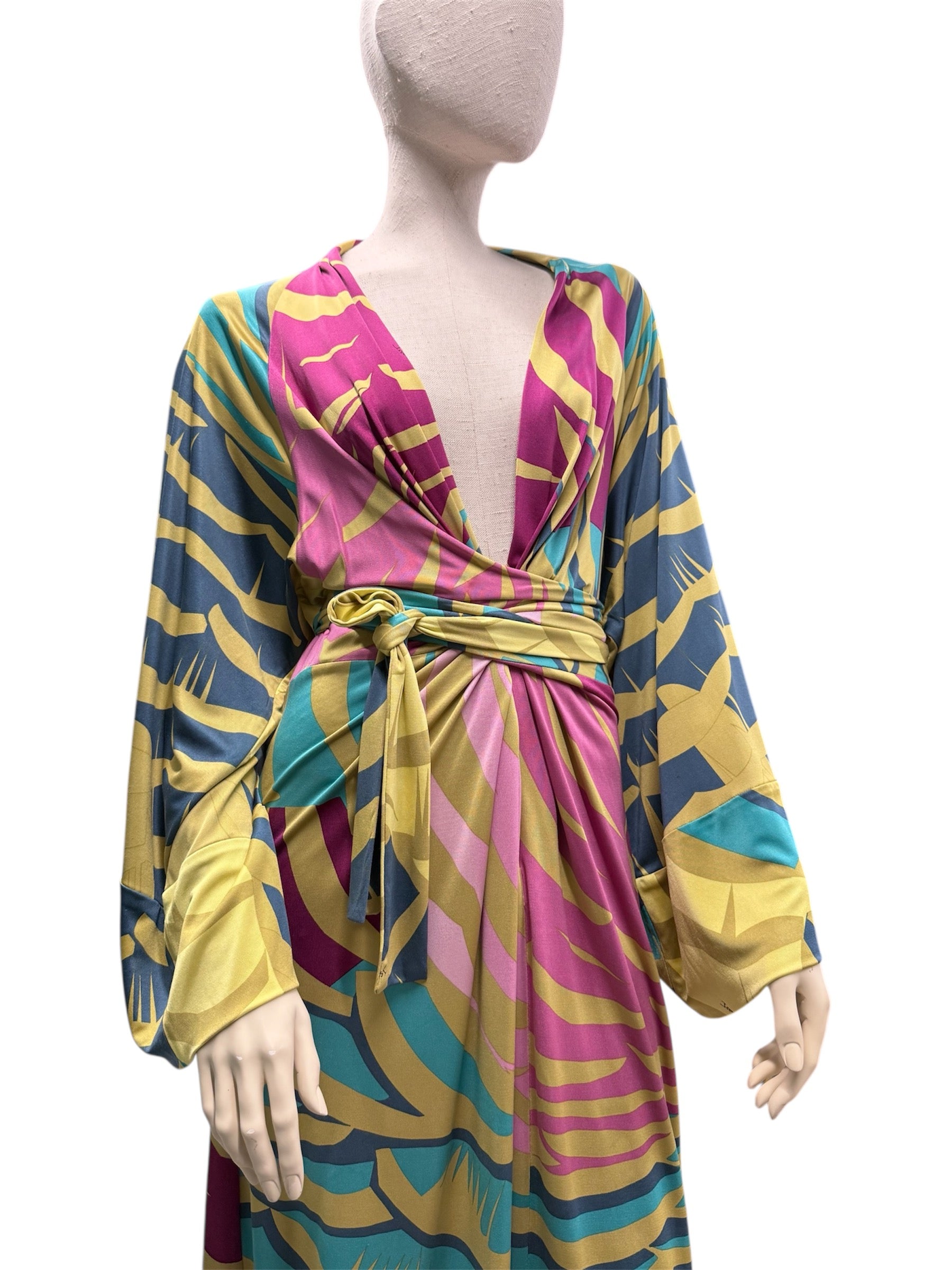 ISSA London Silk Wrap Dress
