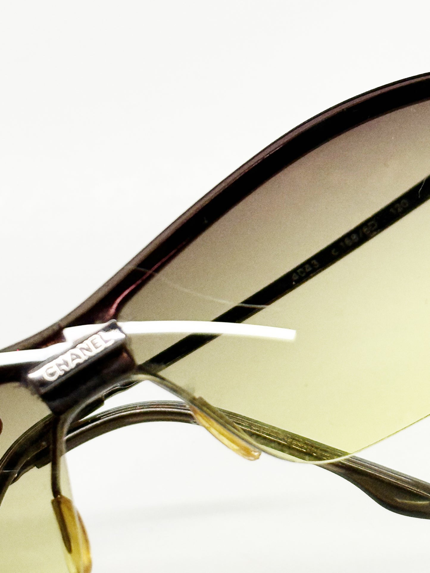 Vintage Chanel Gradient Shield Sunglasses