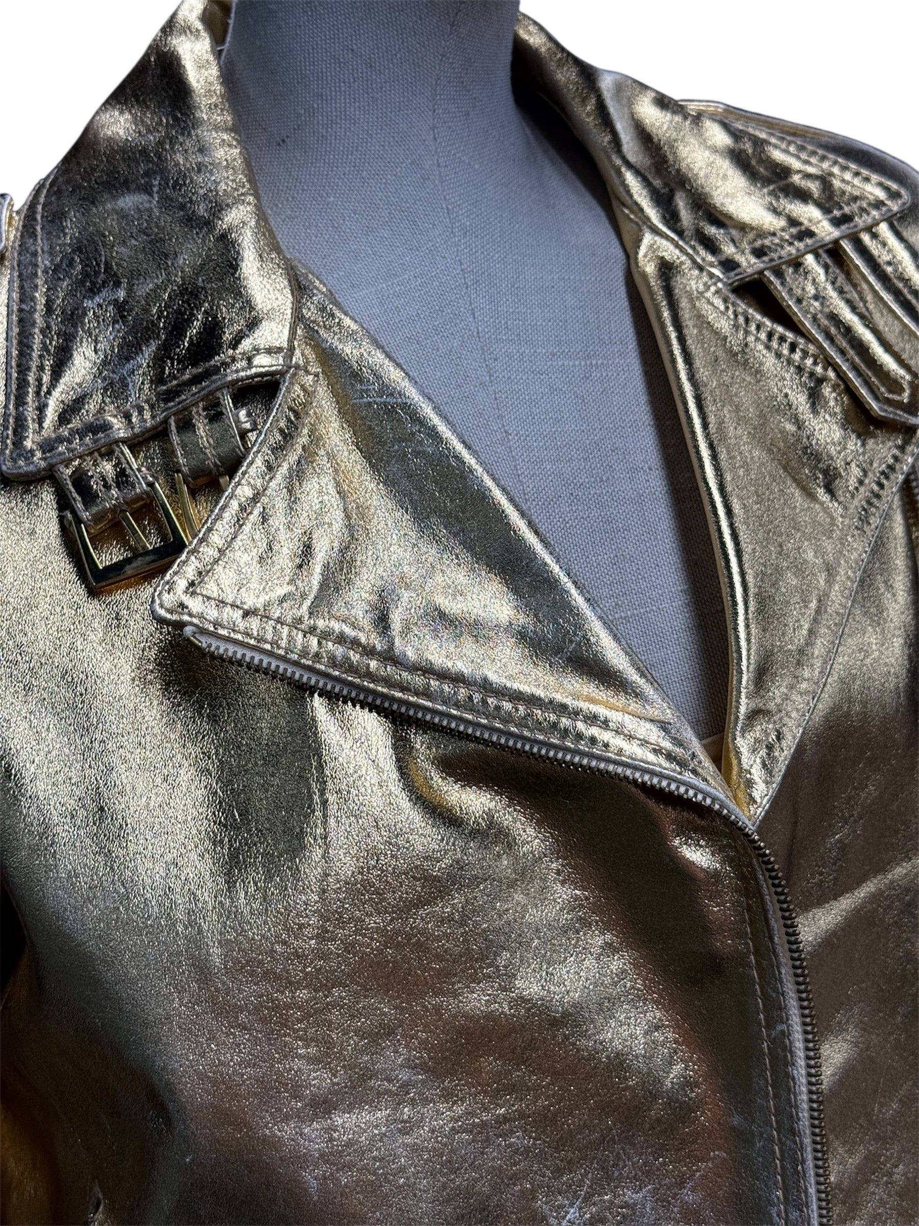 D&G JUNIOR GOLD SHORT JACKET